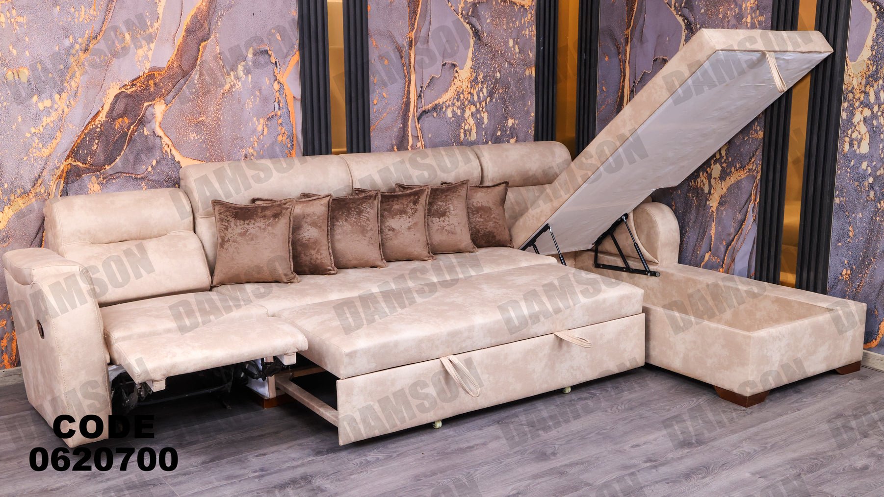 ركنة سرير وسحارة 207 - Damson Furnitureركنة سرير وسحارة 207