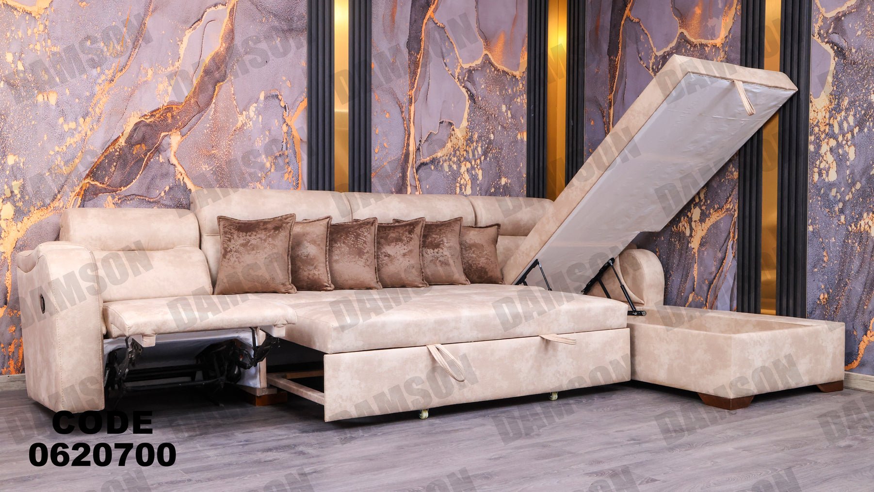 ركنة سرير وسحارة 207 - Damson Furnitureركنة سرير وسحارة 207