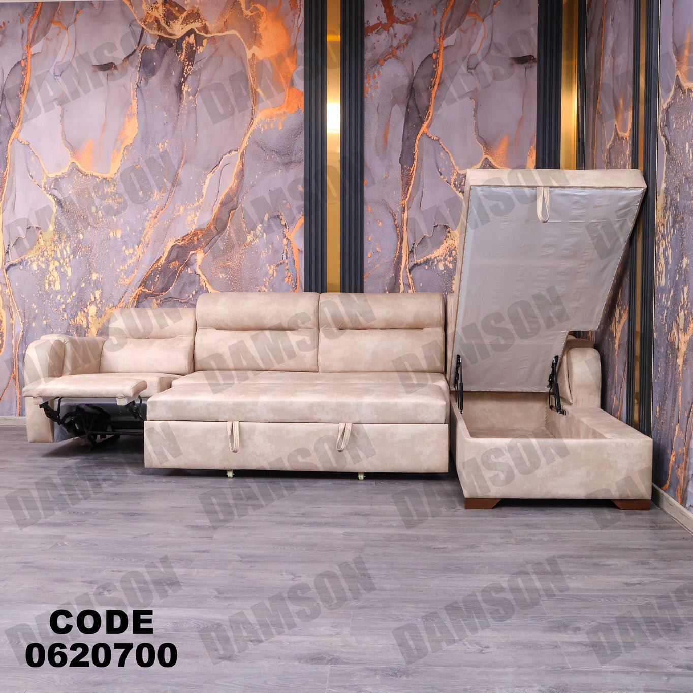 ركنة سرير وسحارة 207 - Damson Furnitureركنة سرير وسحارة 207