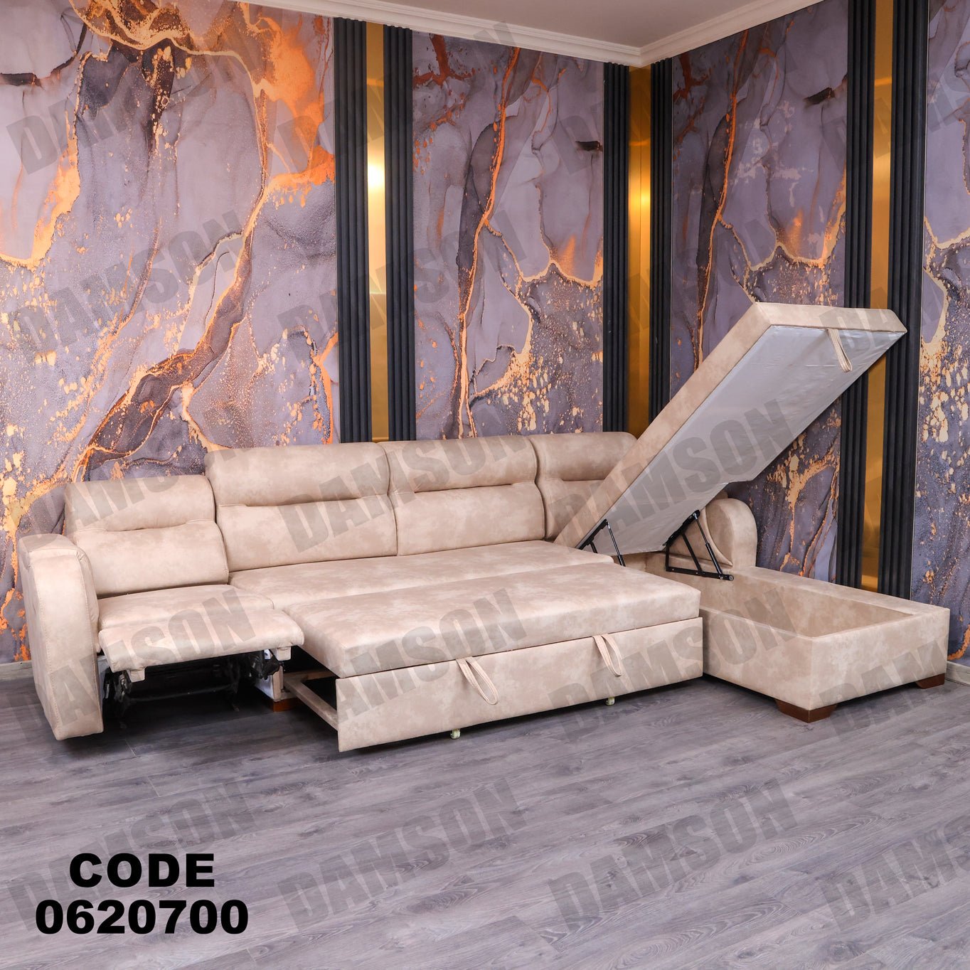 ركنة سرير وسحارة 207 - Damson Furnitureركنة سرير وسحارة 207