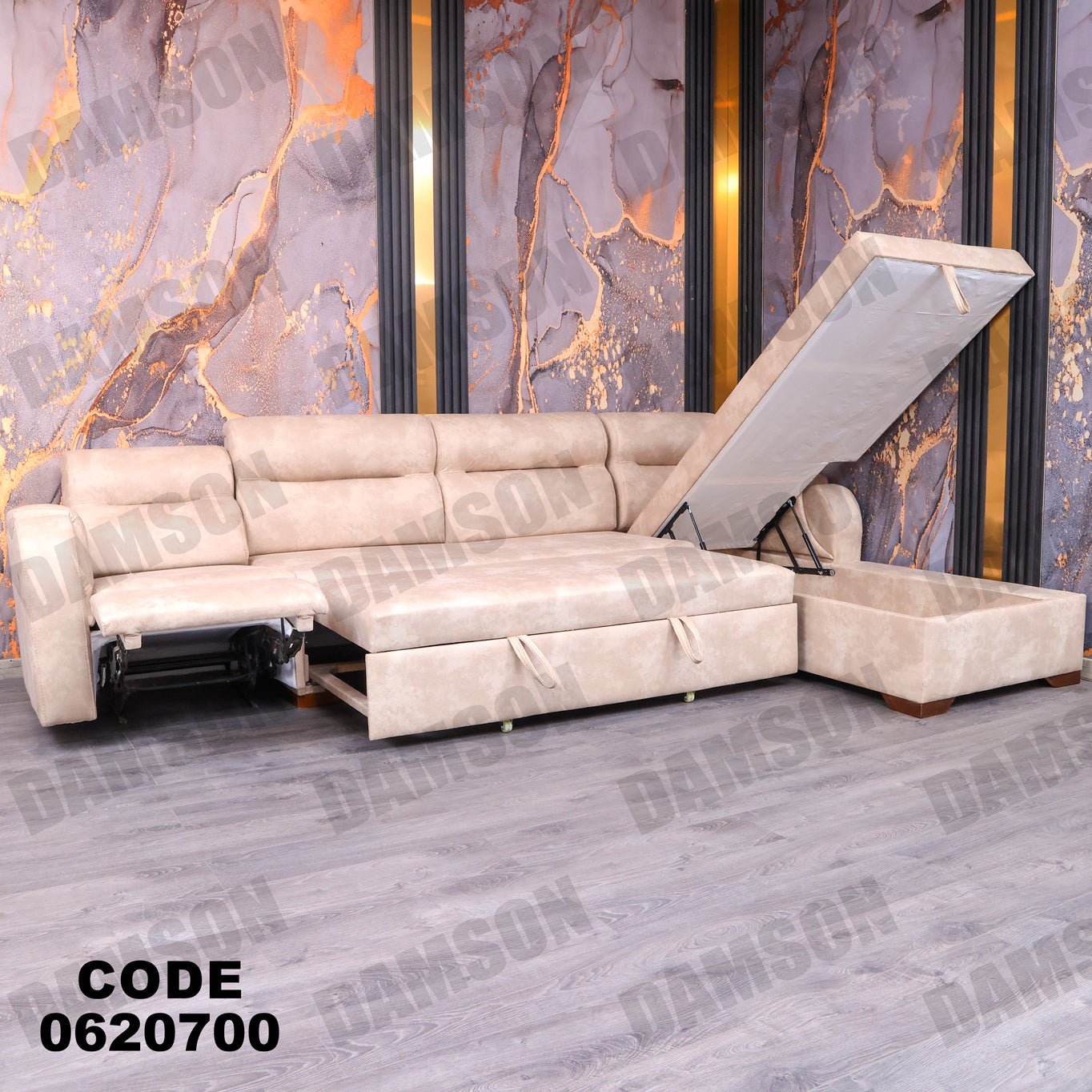 ركنة سرير وسحارة 207 - Damson Furnitureركنة سرير وسحارة 207