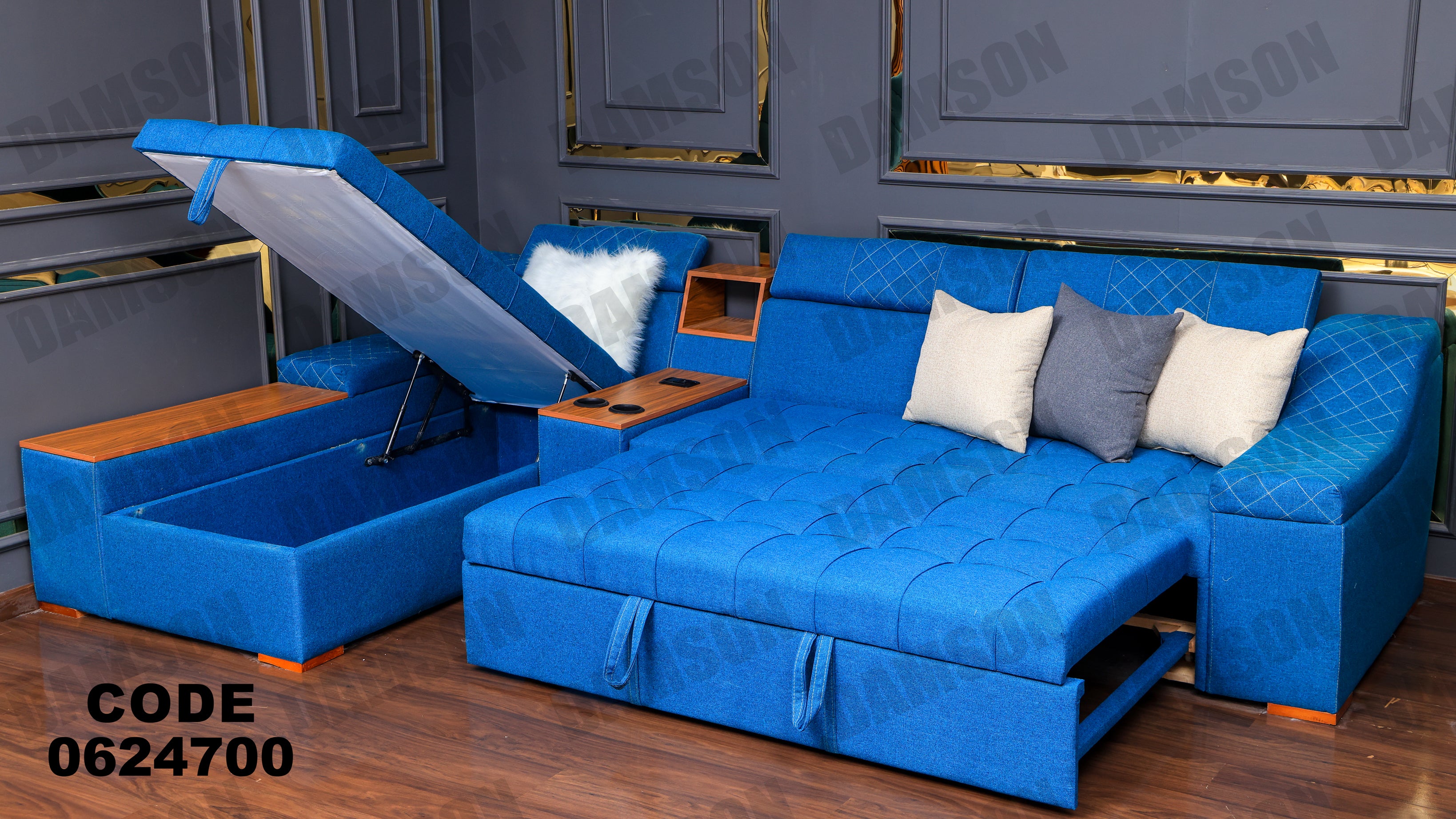 ركنة سرير وسحارة 247 - Damson Furnitureركنة سرير وسحارة 247