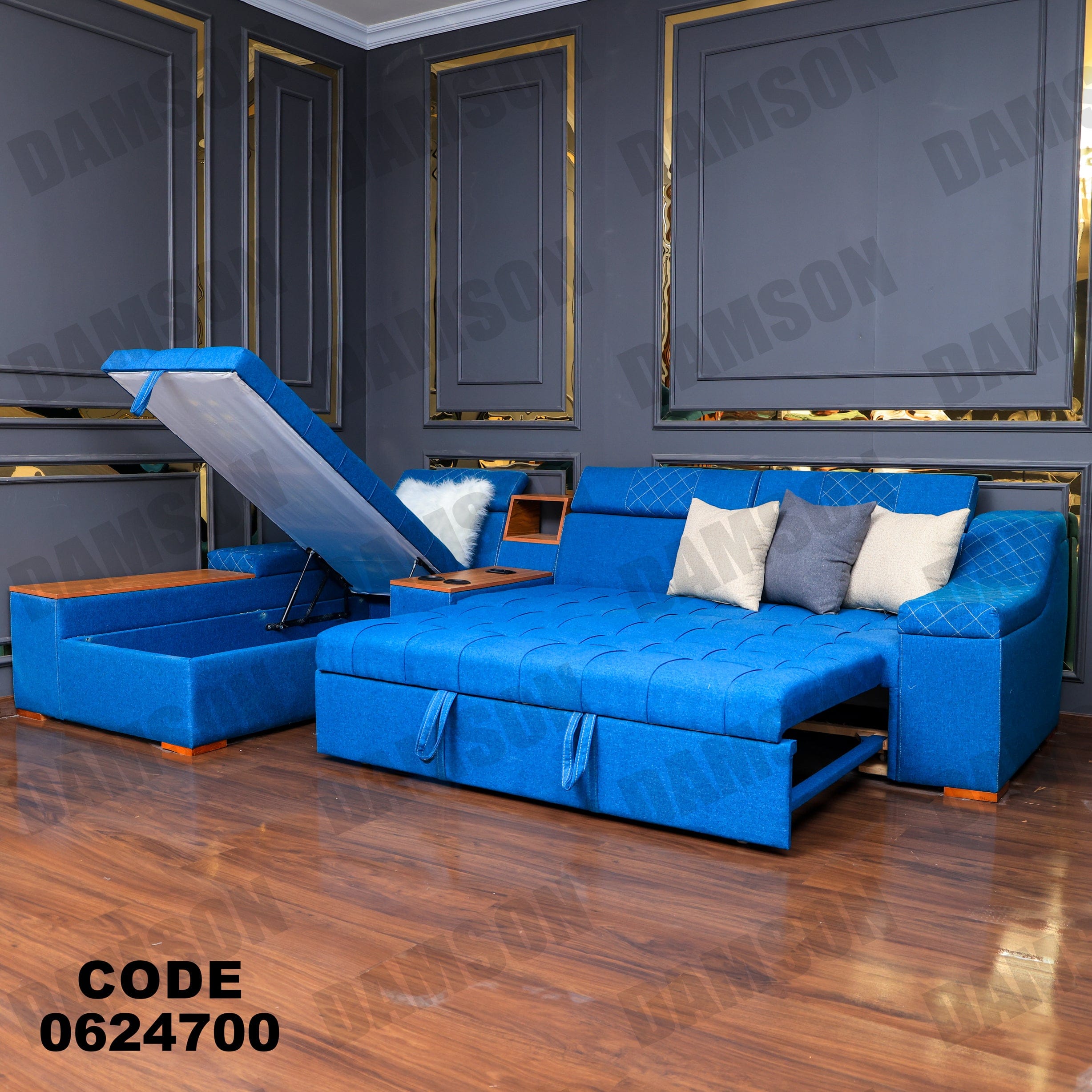 ركنة سرير وسحارة 247 - Damson Furnitureركنة سرير وسحارة 247