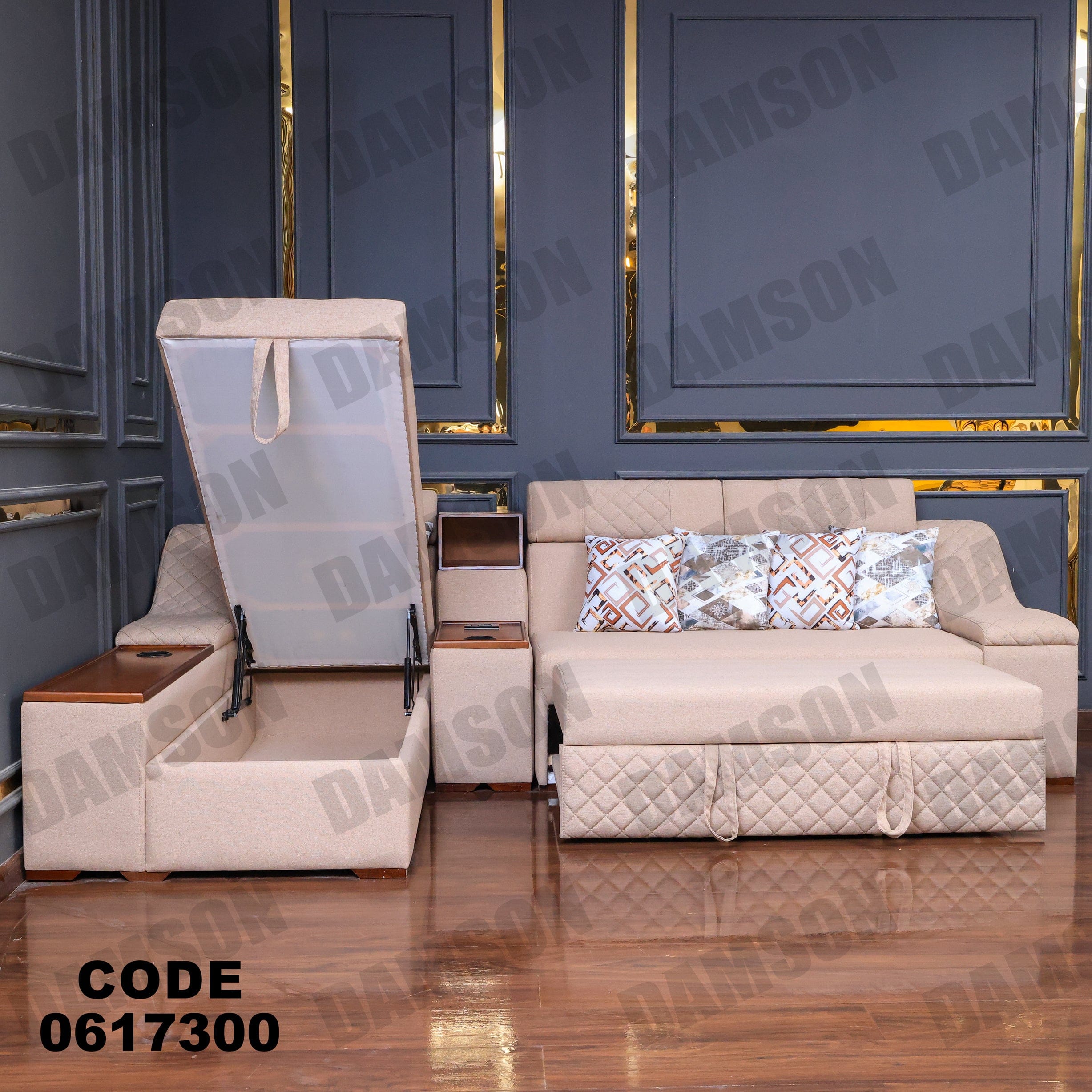 ركنة سرير و سحارة 173