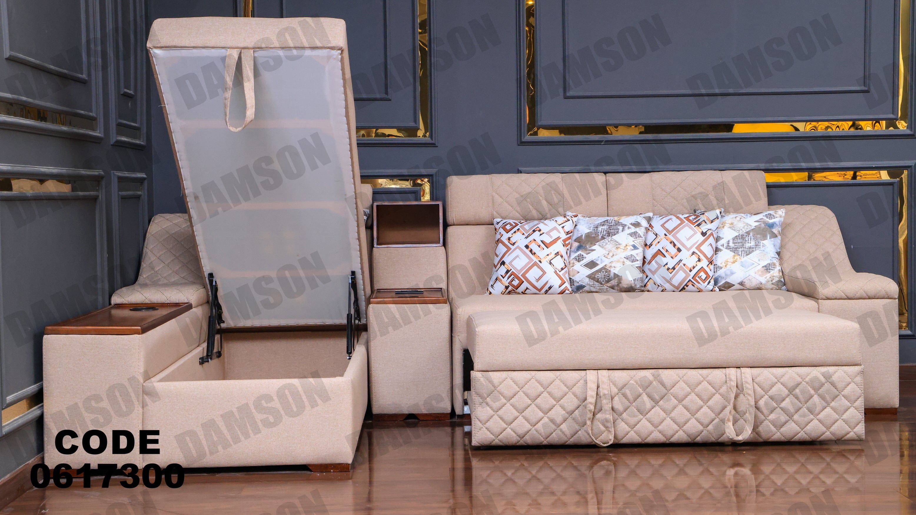 ركنة سرير و سحارة 173