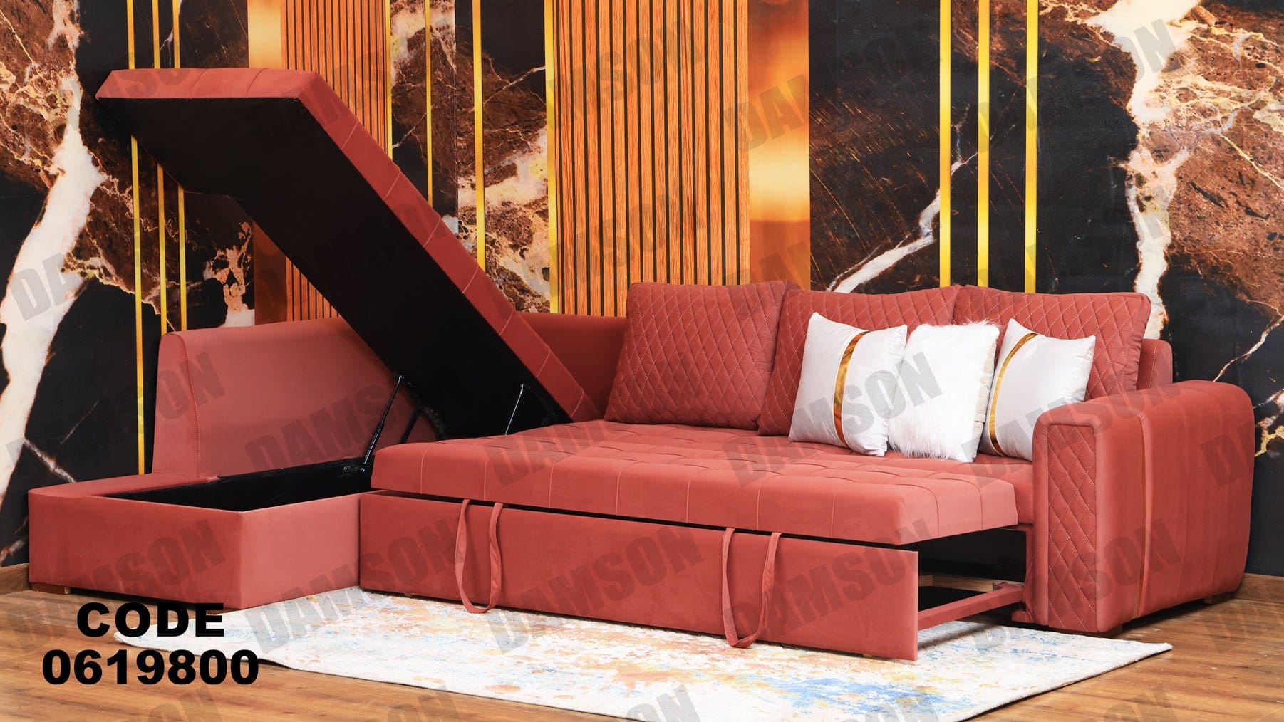 ركنة سرير و سحارة 198 - Damson Furnitureركنة سرير و سحارة 198