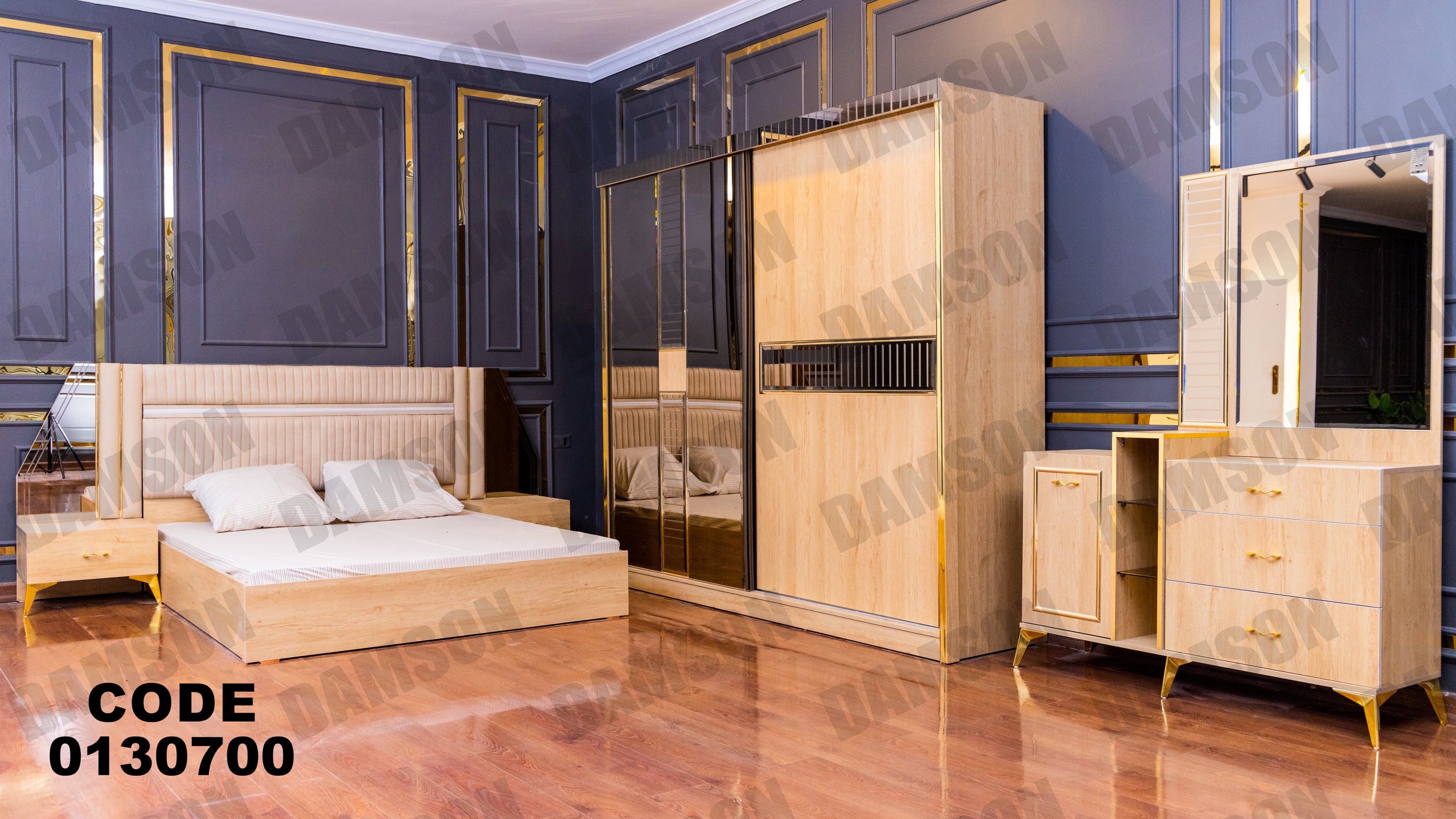 غرفة نوم ماستر 307 - Damson Furnitureغرفة نوم ماستر 307