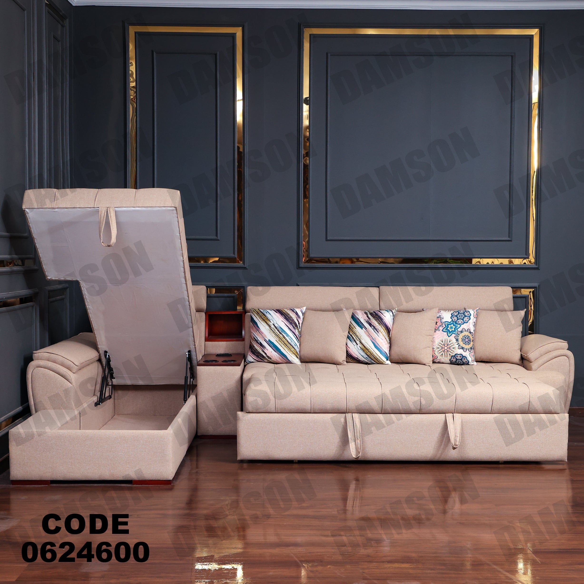 ركنة سرير وسحارة 246 - Damson Furnitureركنة سرير وسحارة 246