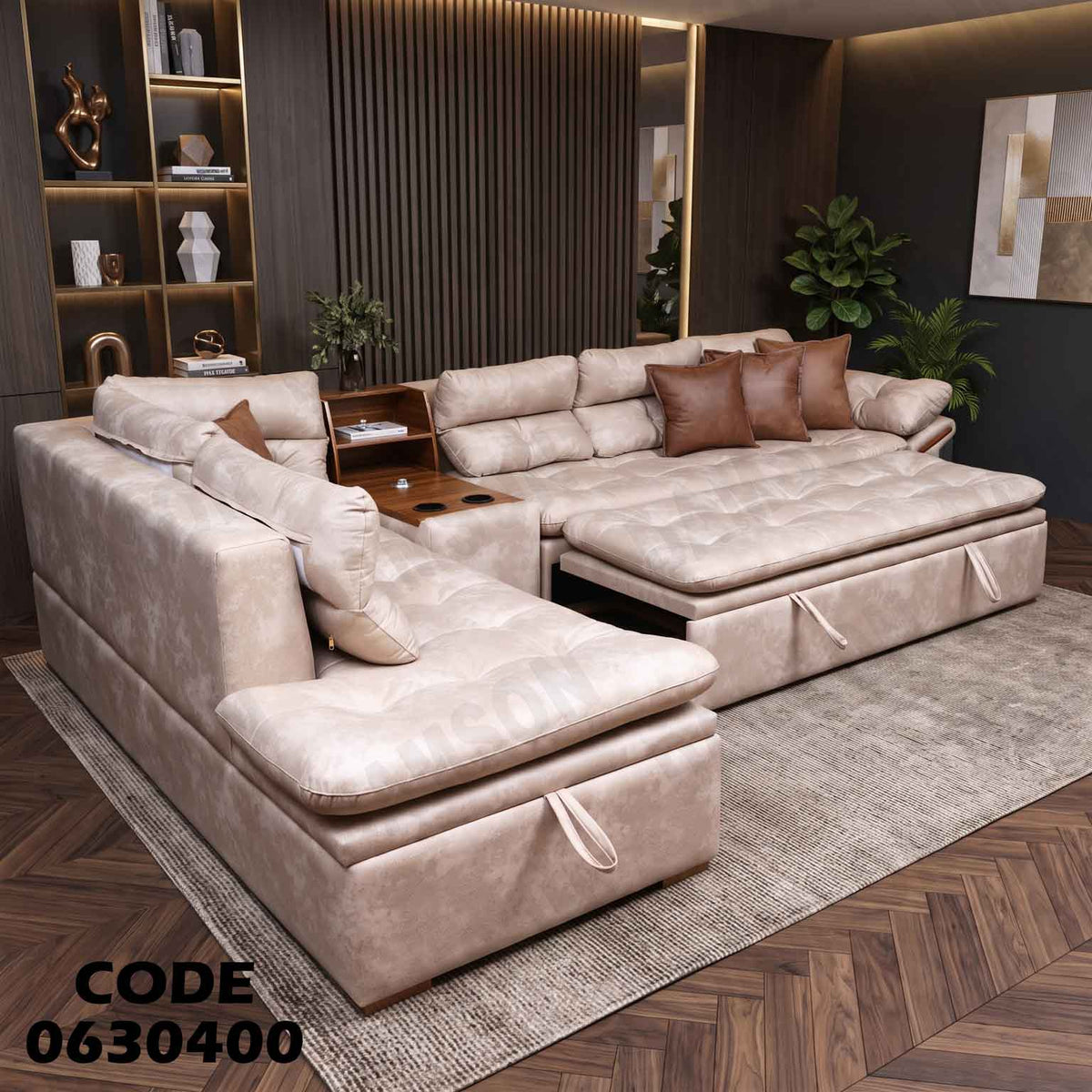 ركنة سرير وسحارة 304