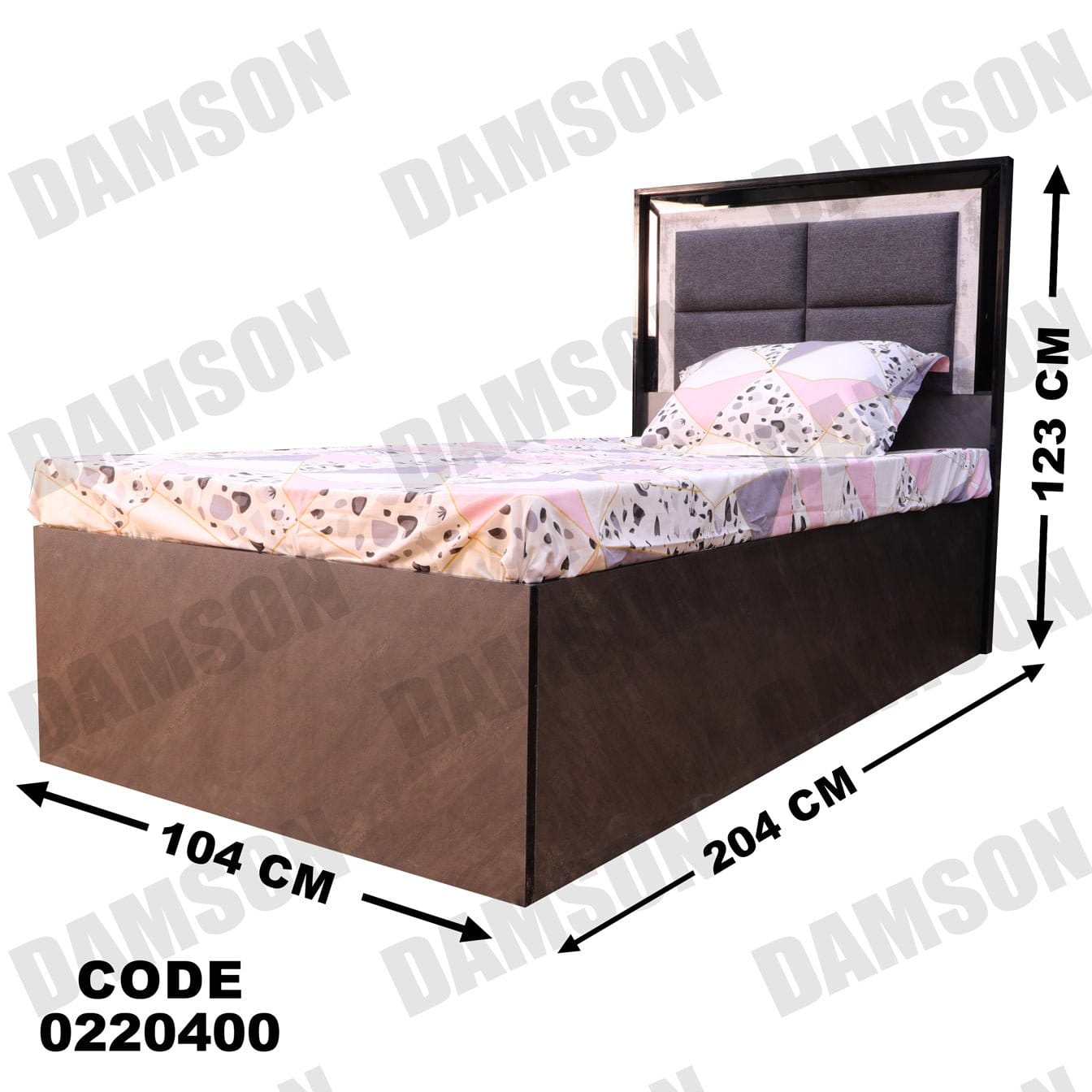 سرير اطفال 204 - Damson Furnitureسرير اطفال 204