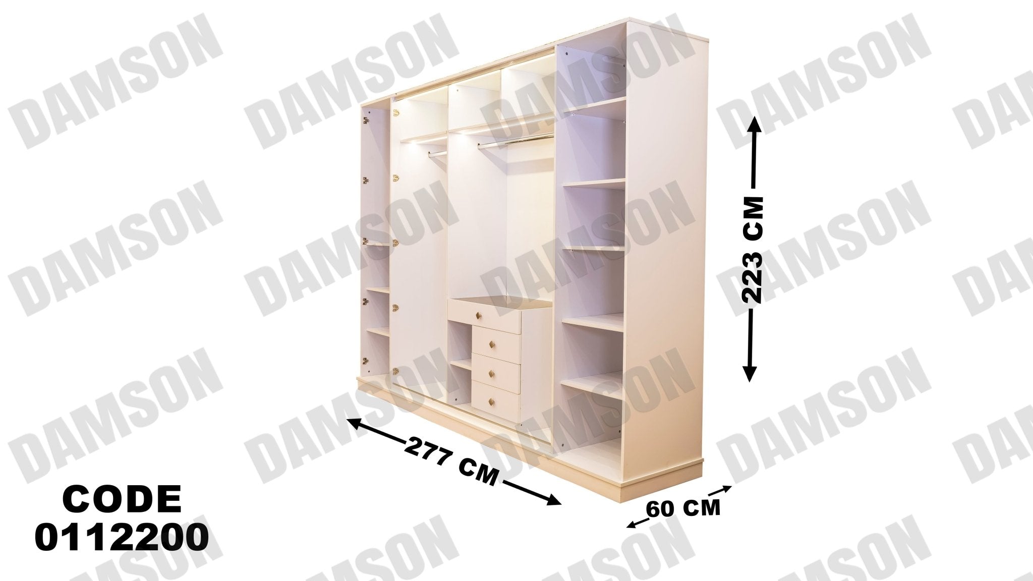 غرفة نوم ماستر 122 - Damson Furnitureغرفة نوم ماستر 122