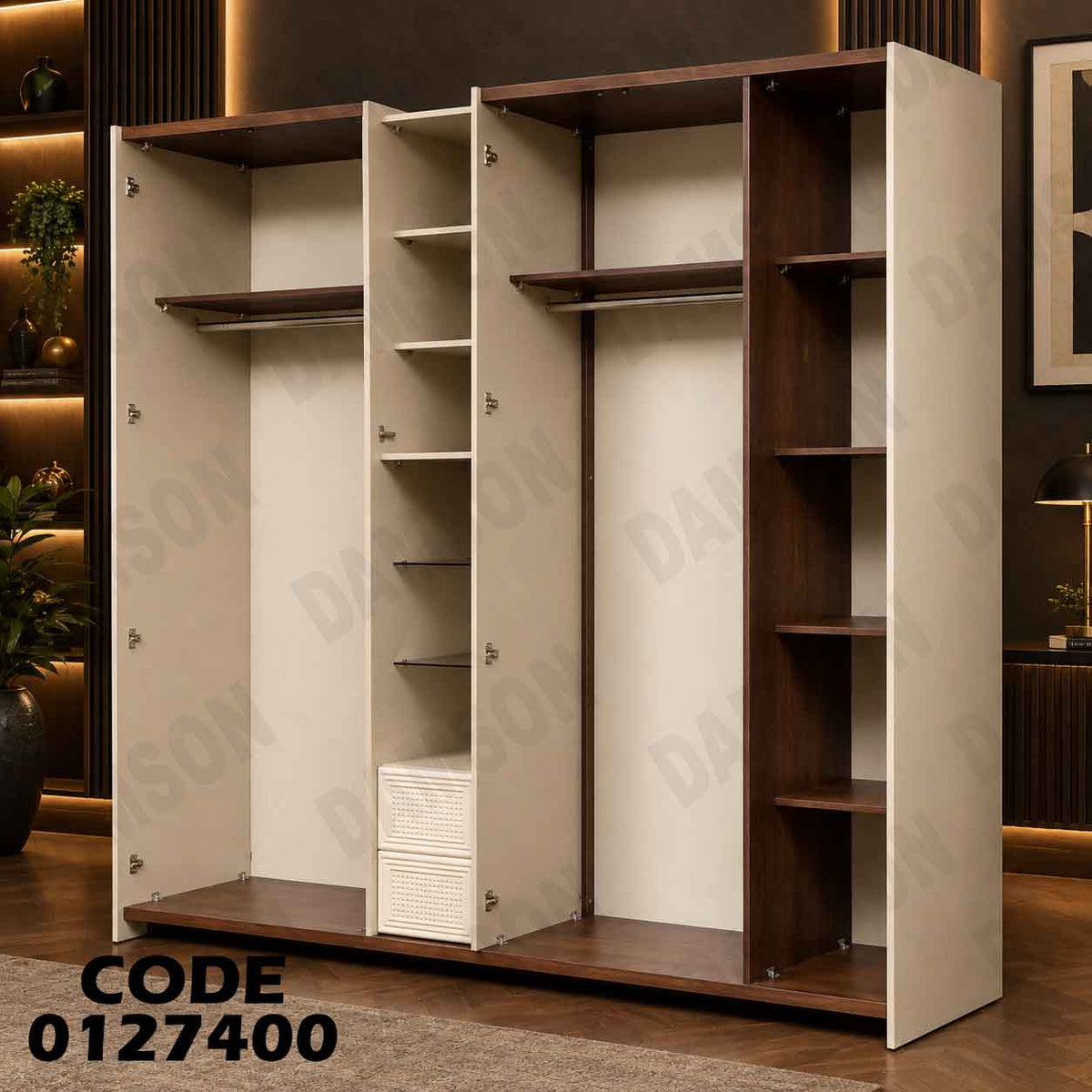 دولاب ماستر 274 مودرن - دامسون للأثاث