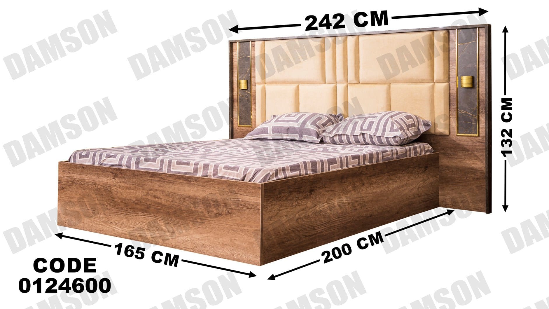 غرفة نوم ماستر 246 - Damson Furnitureغرفة نوم ماستر 246