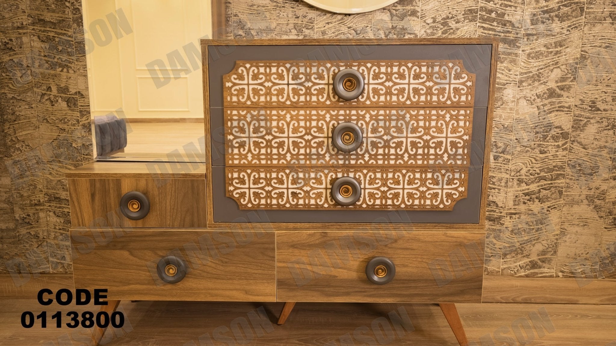 غرفة نوم ماستر 138 - Damson Furnitureغرفة نوم ماستر 138