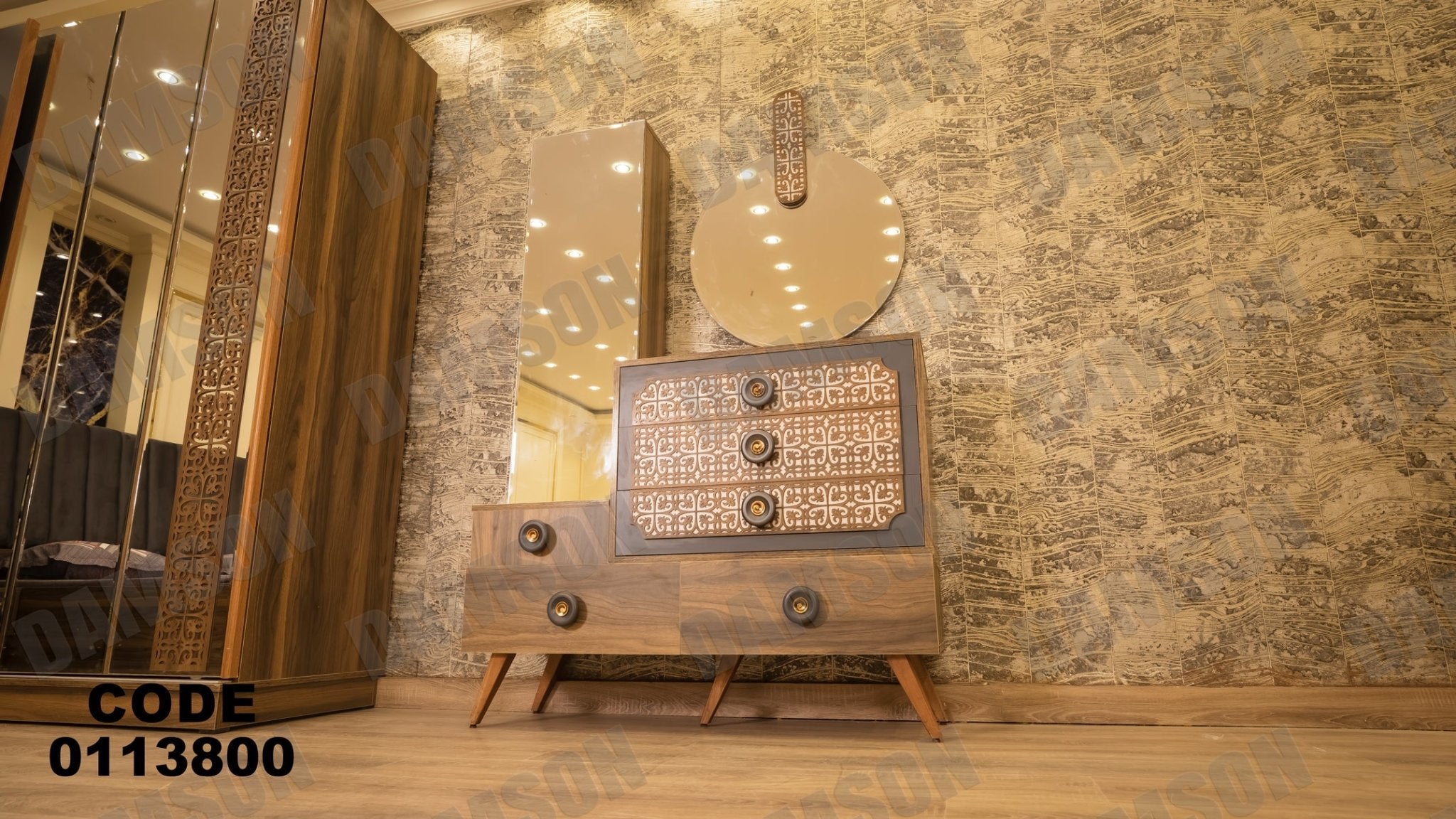 غرفة نوم ماستر 138 - Damson Furnitureغرفة نوم ماستر 138