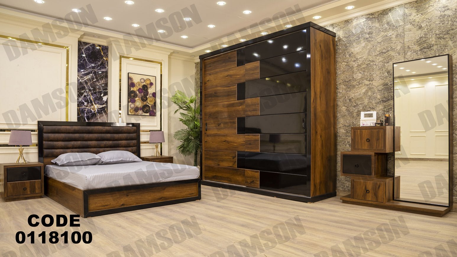 غرفة نوم ماستر 181 - Damson Furnitureغرفة نوم ماستر 181