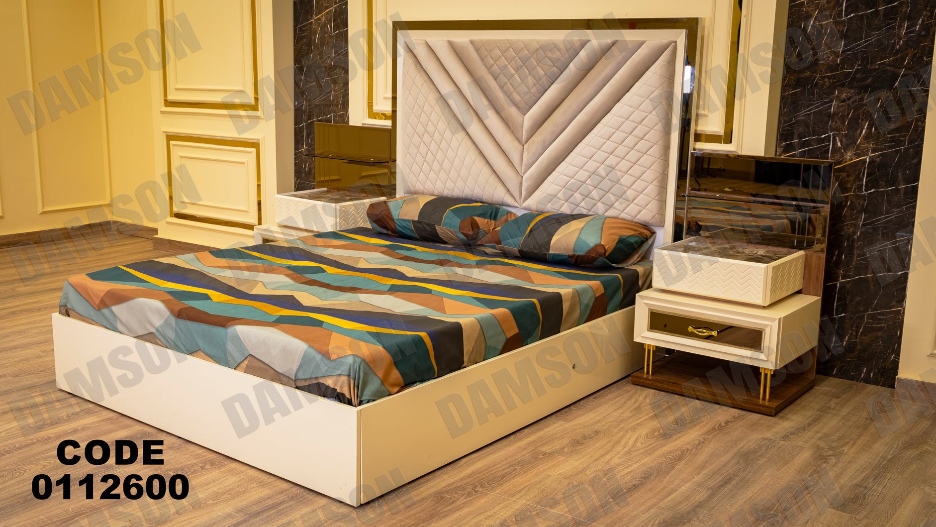 غرفة نوم ماستر 126 - Damson Furnitureغرفة نوم ماستر 126