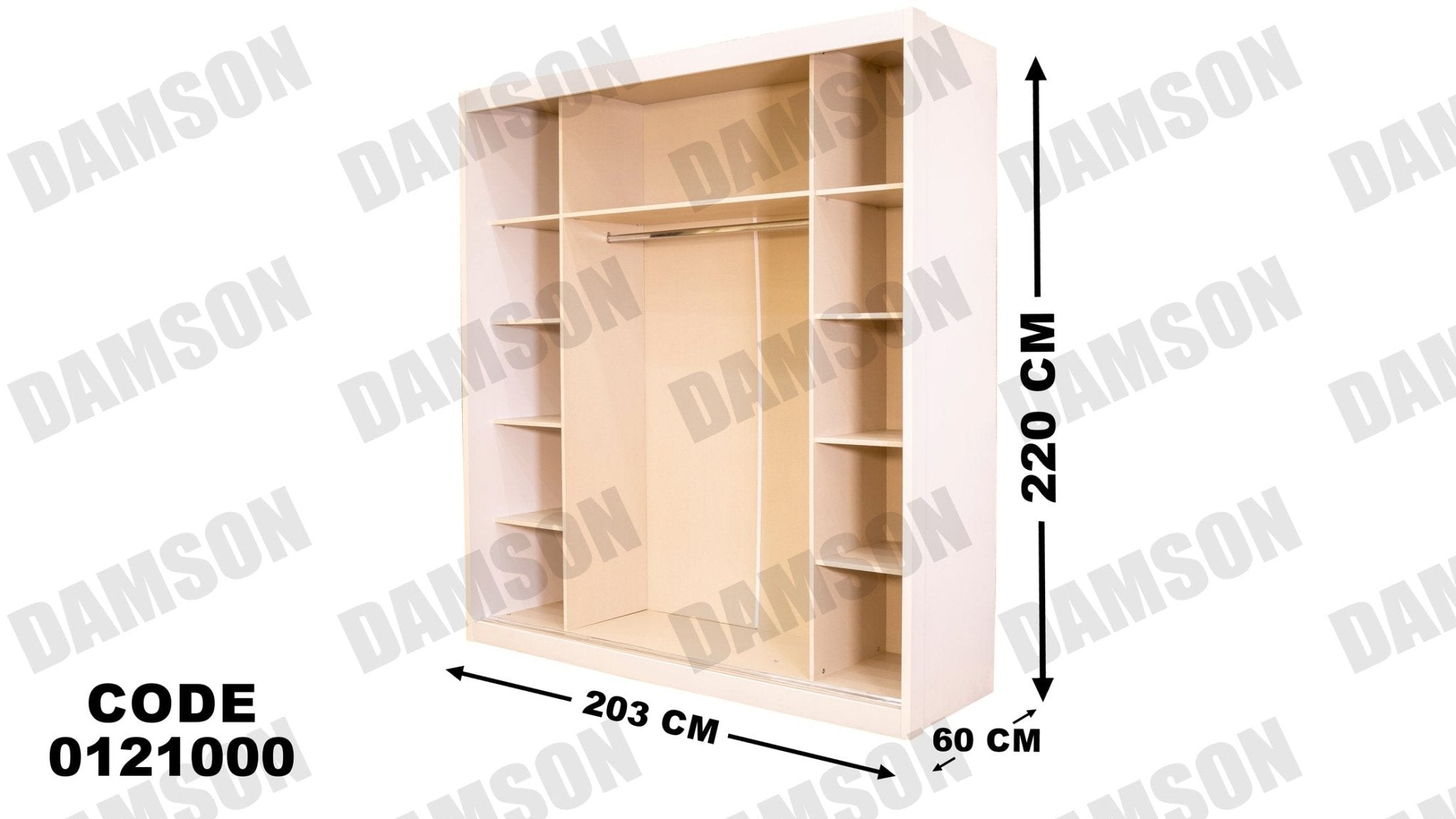 غرفة نوم ماستر 210 - Damson Furnitureغرفة نوم ماستر 210