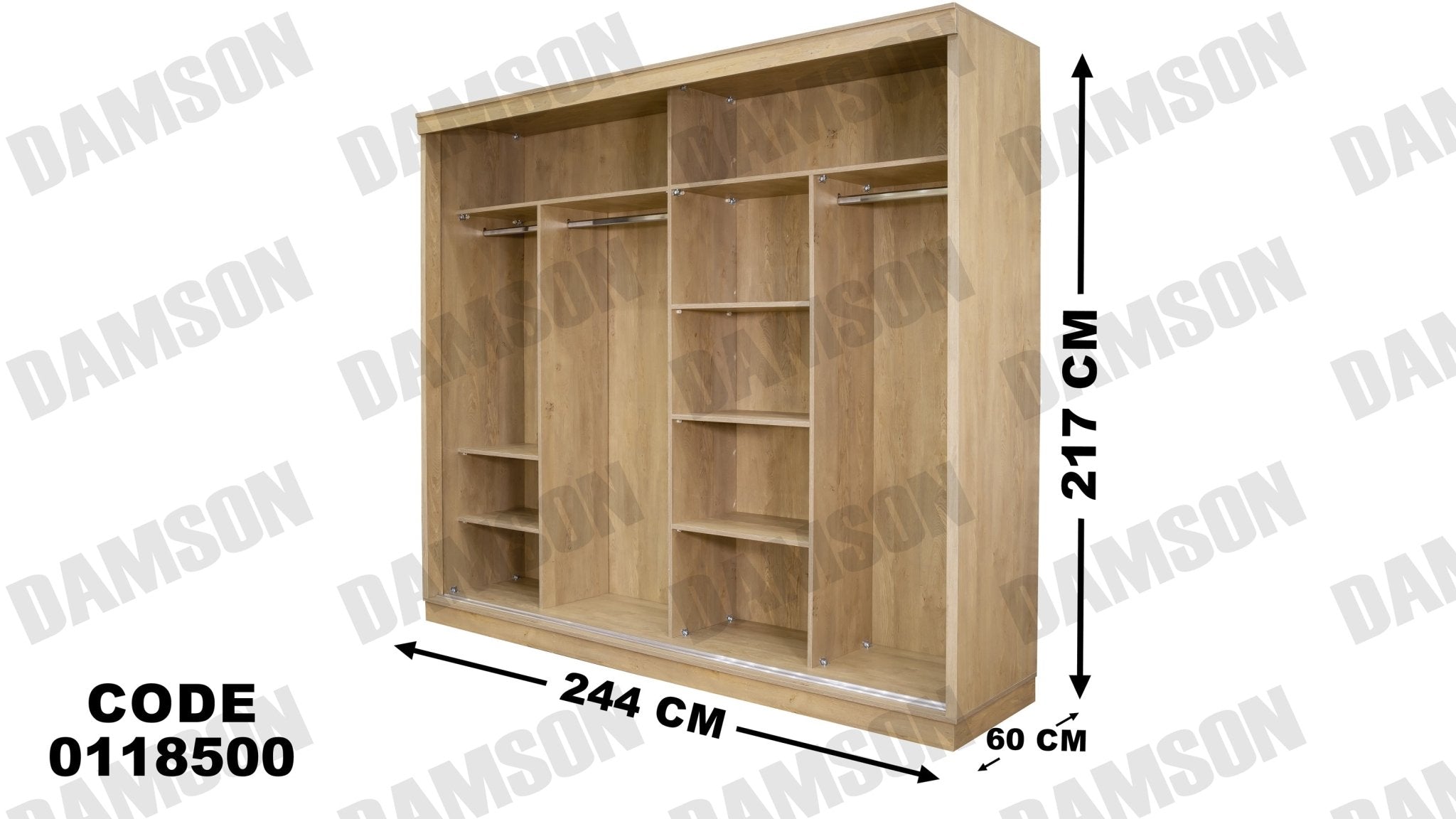 غرفة نوم ماستر 185 - Damson Furnitureغرفة نوم ماستر 185