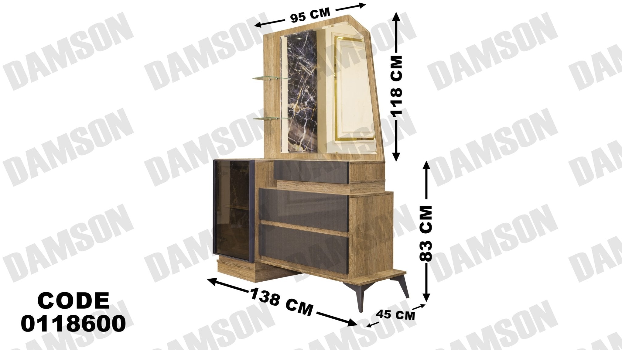 غرفة نوم ماستر 186 - Damson Furnitureغرفة نوم ماستر 186