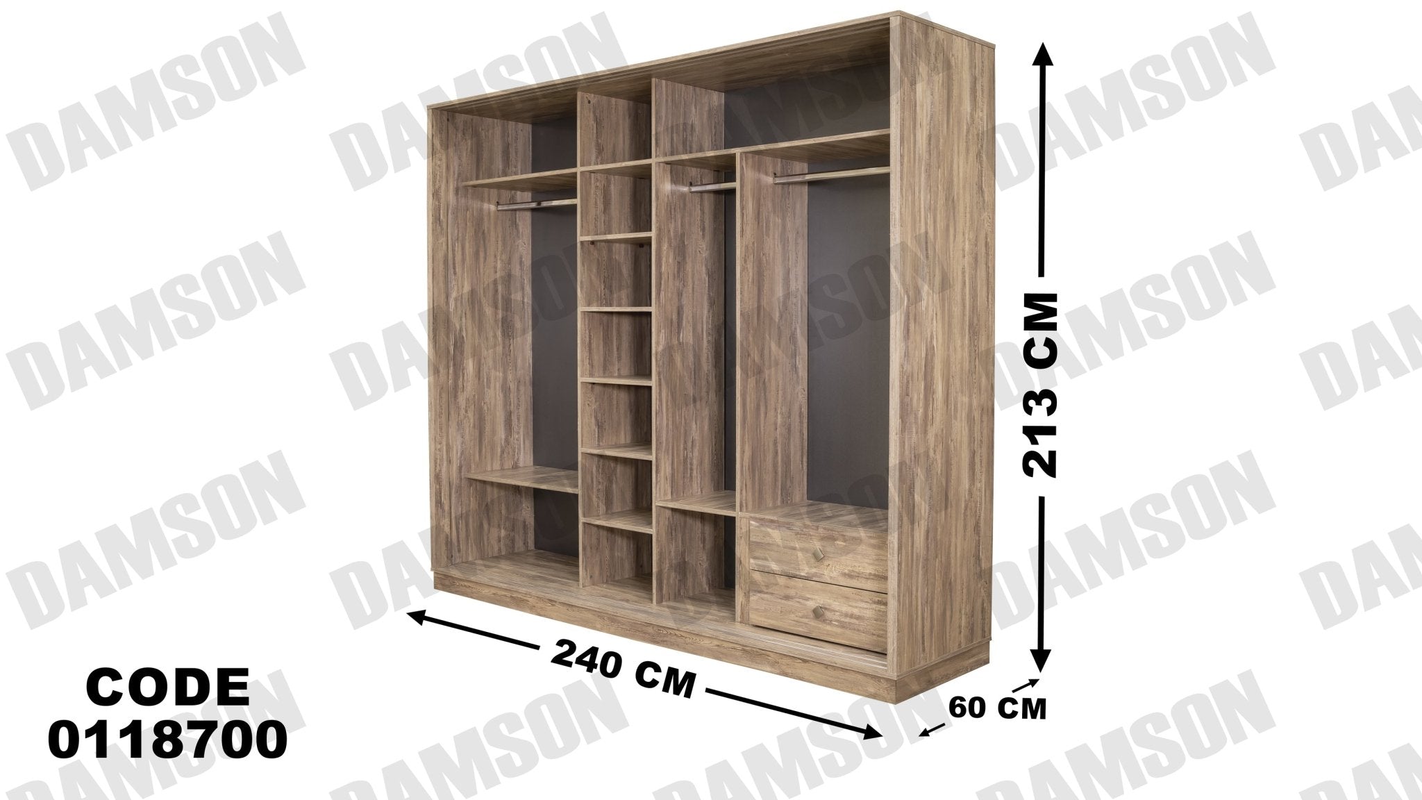 غرفة نوم ماستر 187 - Damson Furnitureغرفة نوم ماستر 187