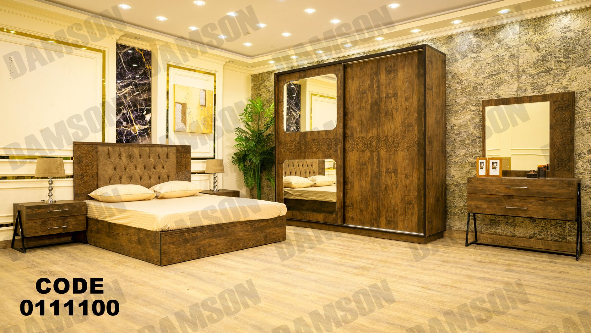 غرفة نوم ماستر 111 - Damson Furnitureغرفة نوم ماستر 111