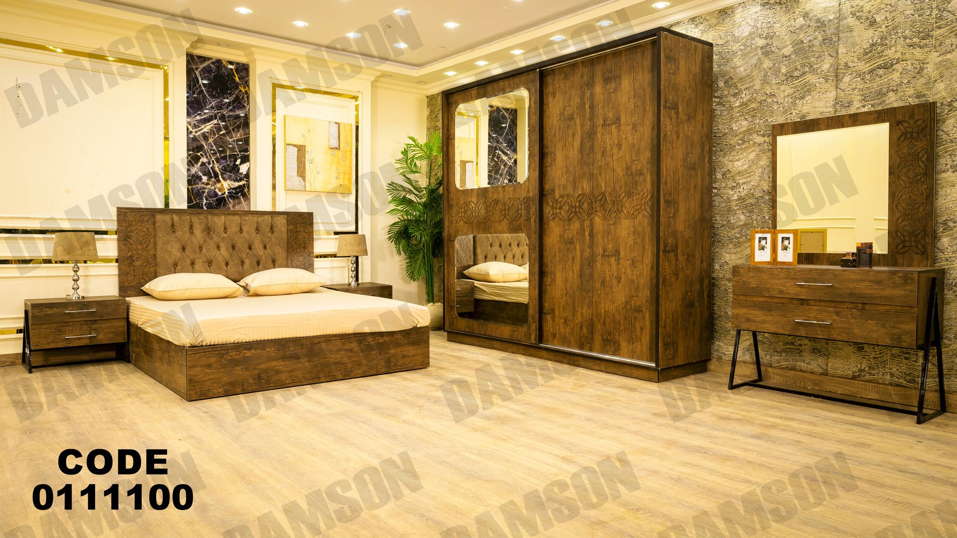 غرفة نوم ماستر 111 - Damson Furnitureغرفة نوم ماستر 111