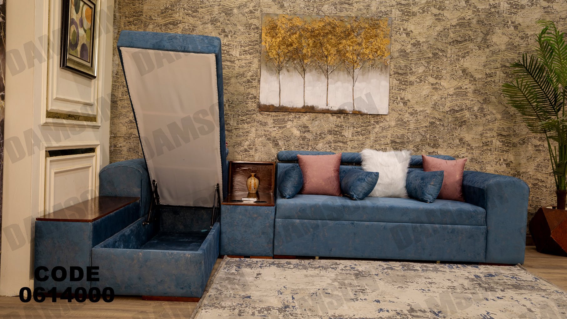 ركنة سرير و سحارة 140 - Damson Furnitureركنة سرير و سحارة 140