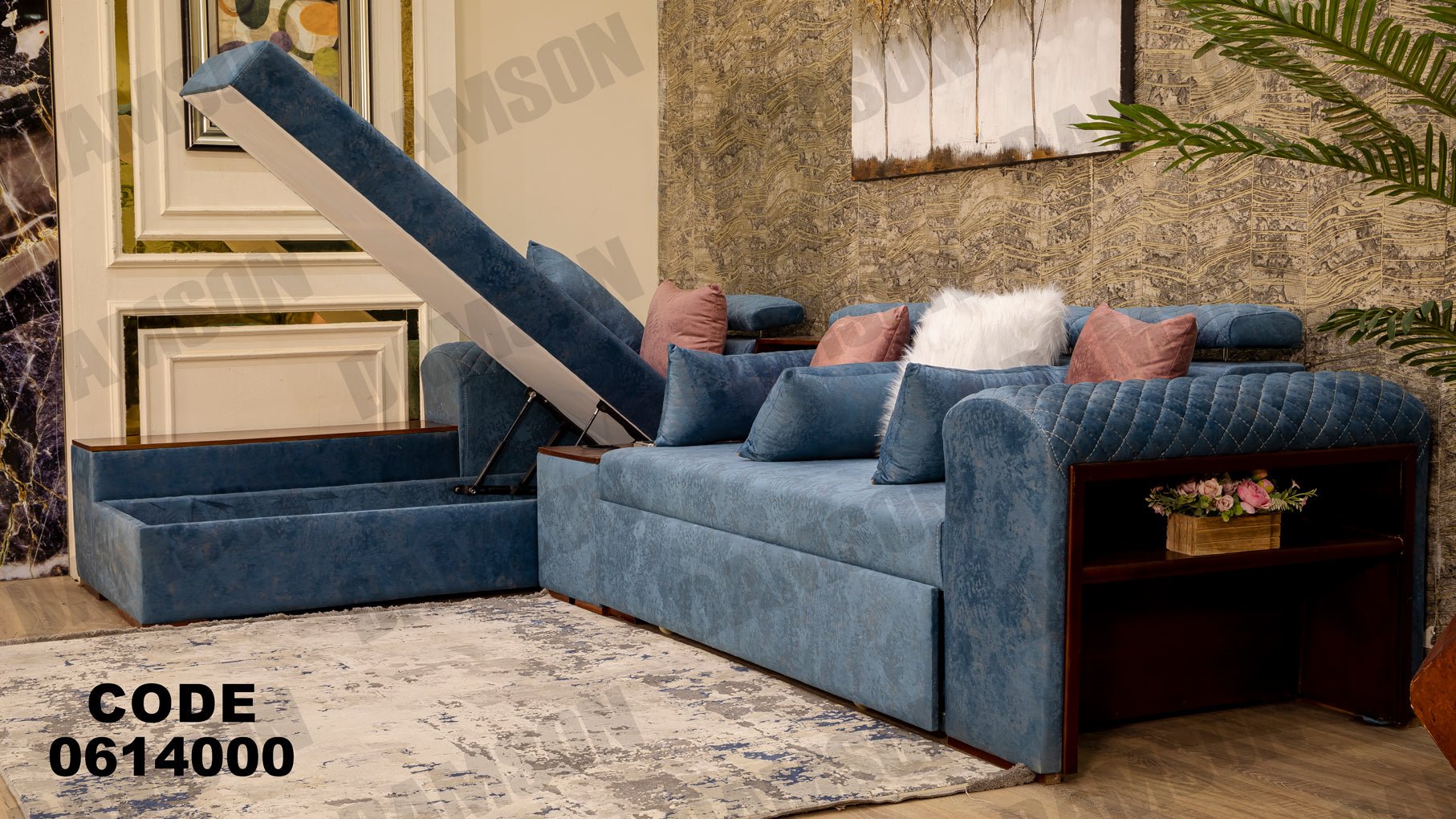 ركنة سرير و سحارة 140 - Damson Furnitureركنة سرير و سحارة 140