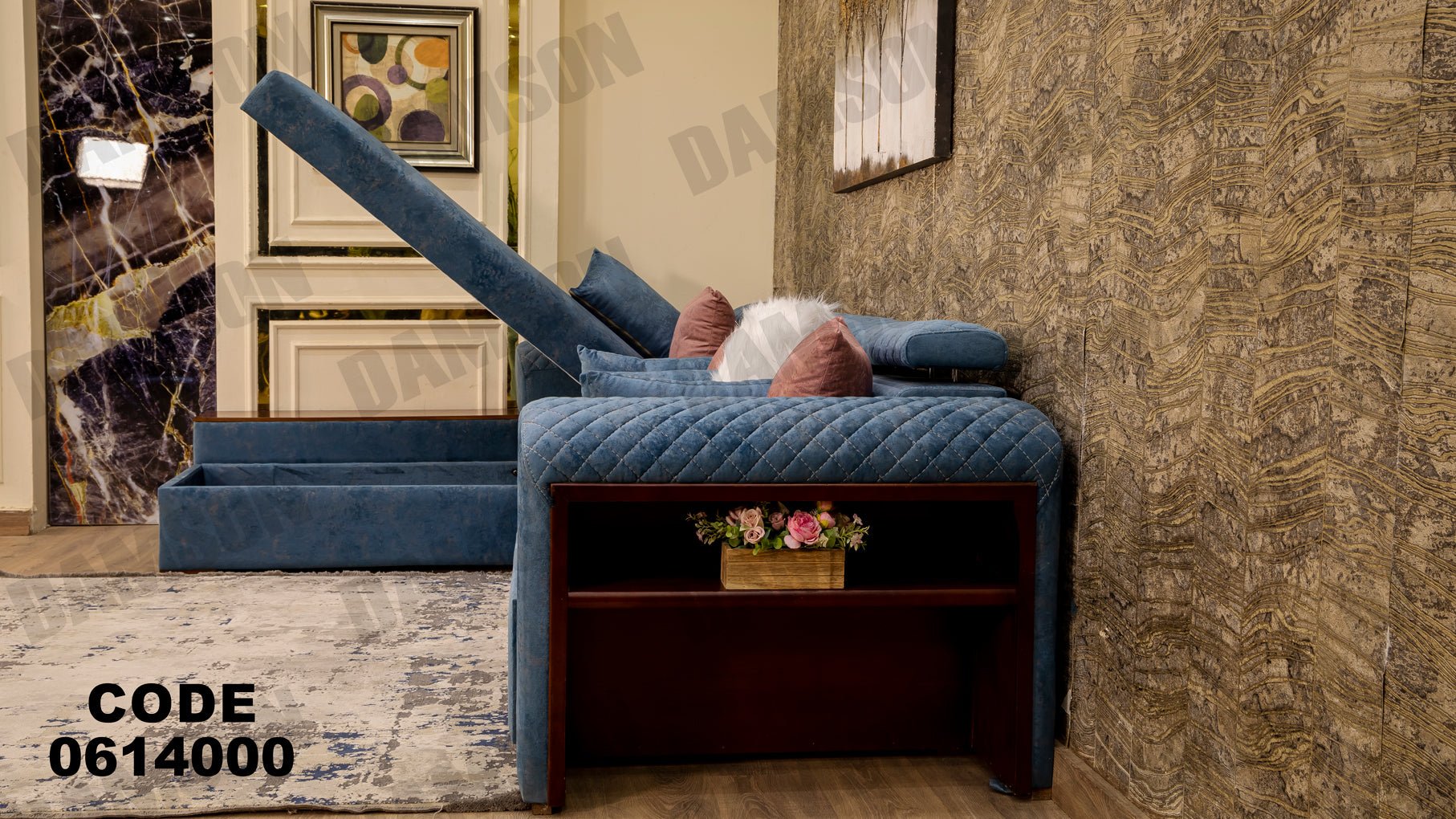 ركنة سرير و سحارة 140 - Damson Furnitureركنة سرير و سحارة 140