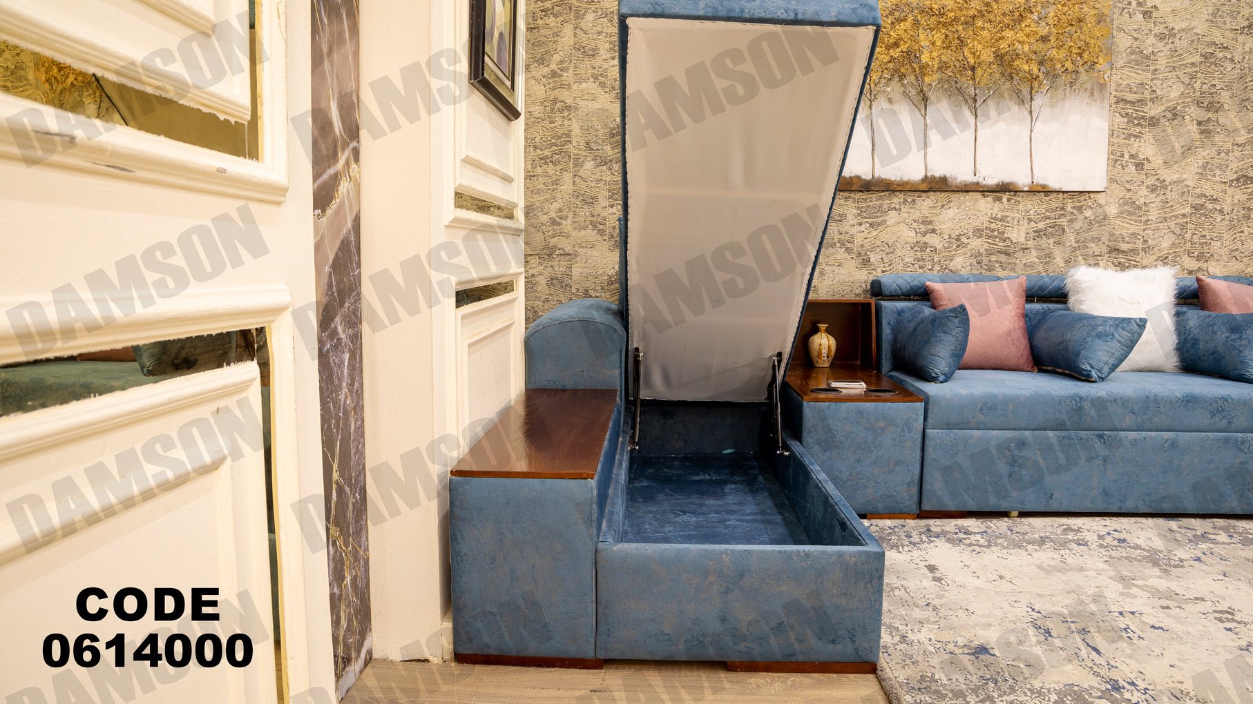 ركنة سرير و سحارة 140 - Damson Furnitureركنة سرير و سحارة 140