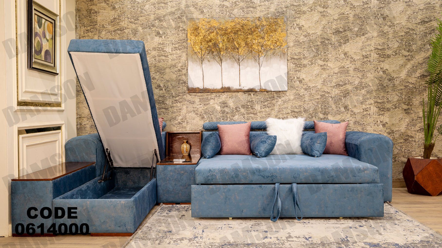 ركنة سرير و سحارة 140 - Damson Furnitureركنة سرير و سحارة 140