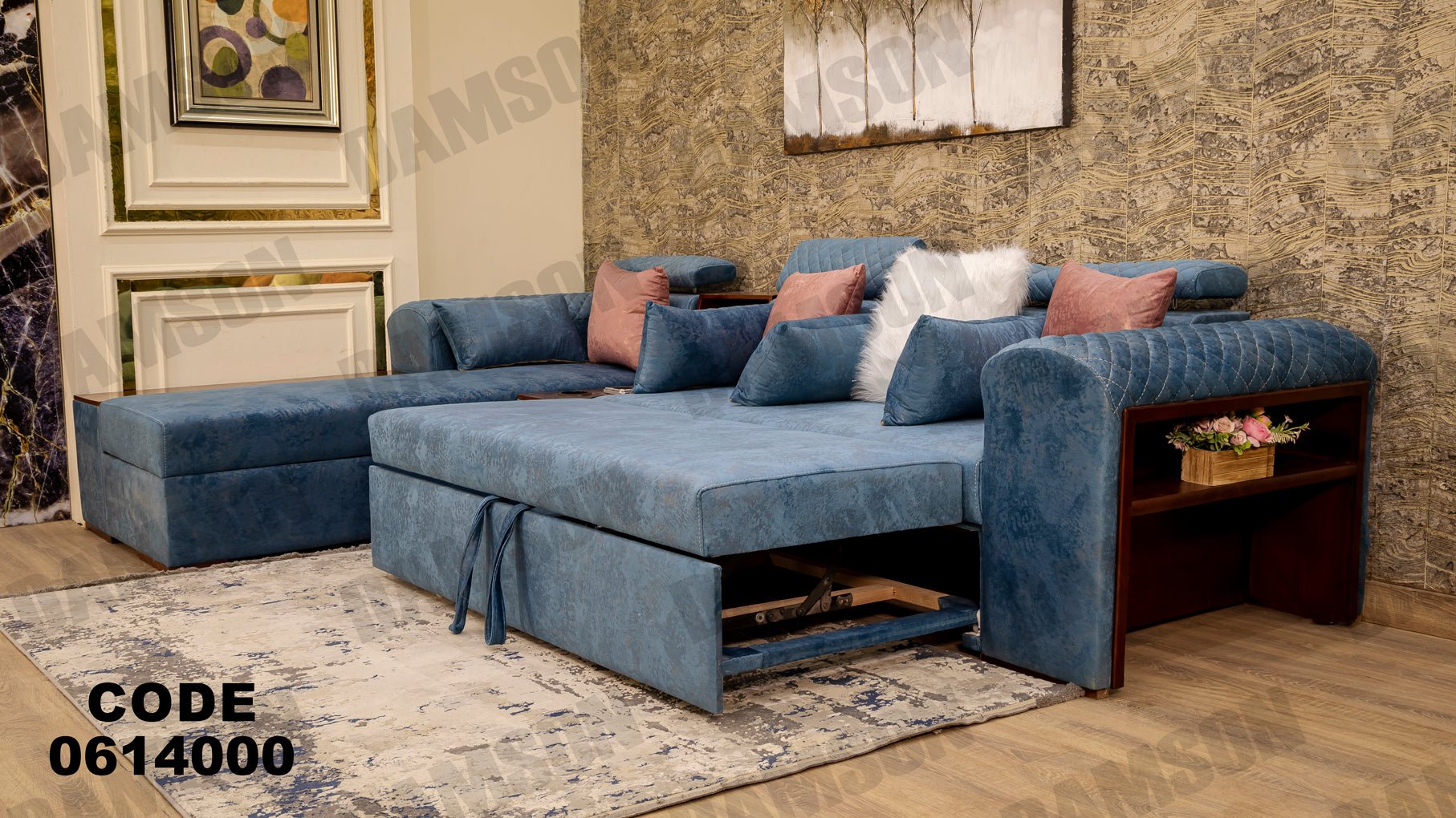 ركنة سرير و سحارة 140 - Damson Furnitureركنة سرير و سحارة 140