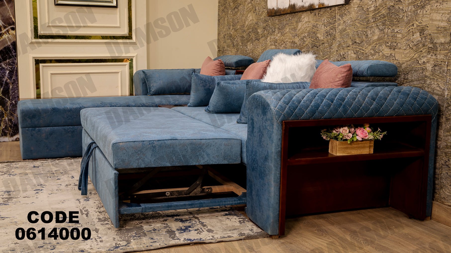 ركنة سرير و سحارة 140 - Damson Furnitureركنة سرير و سحارة 140