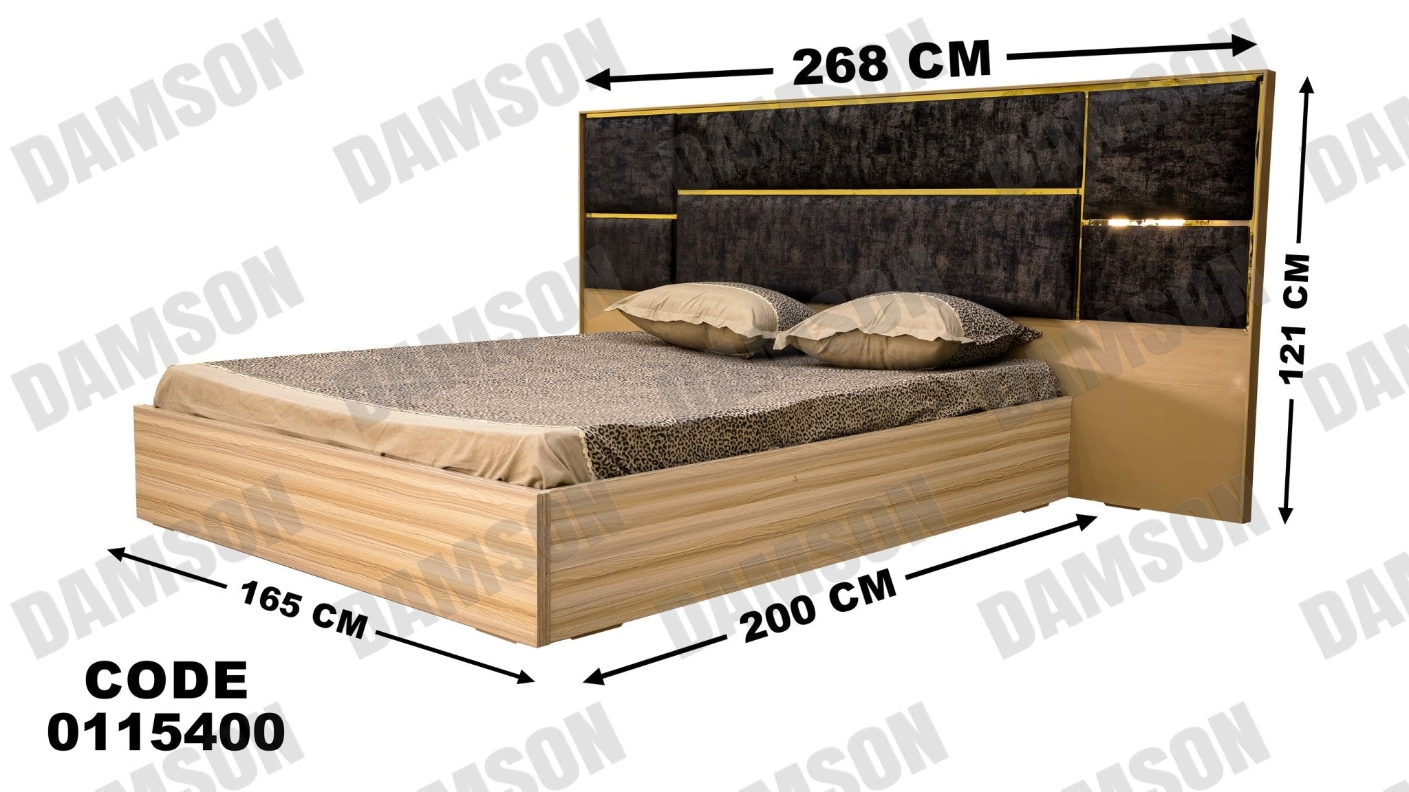 غرفة نوم ماستر 154 - Damson Furnitureغرفة نوم ماستر 154
