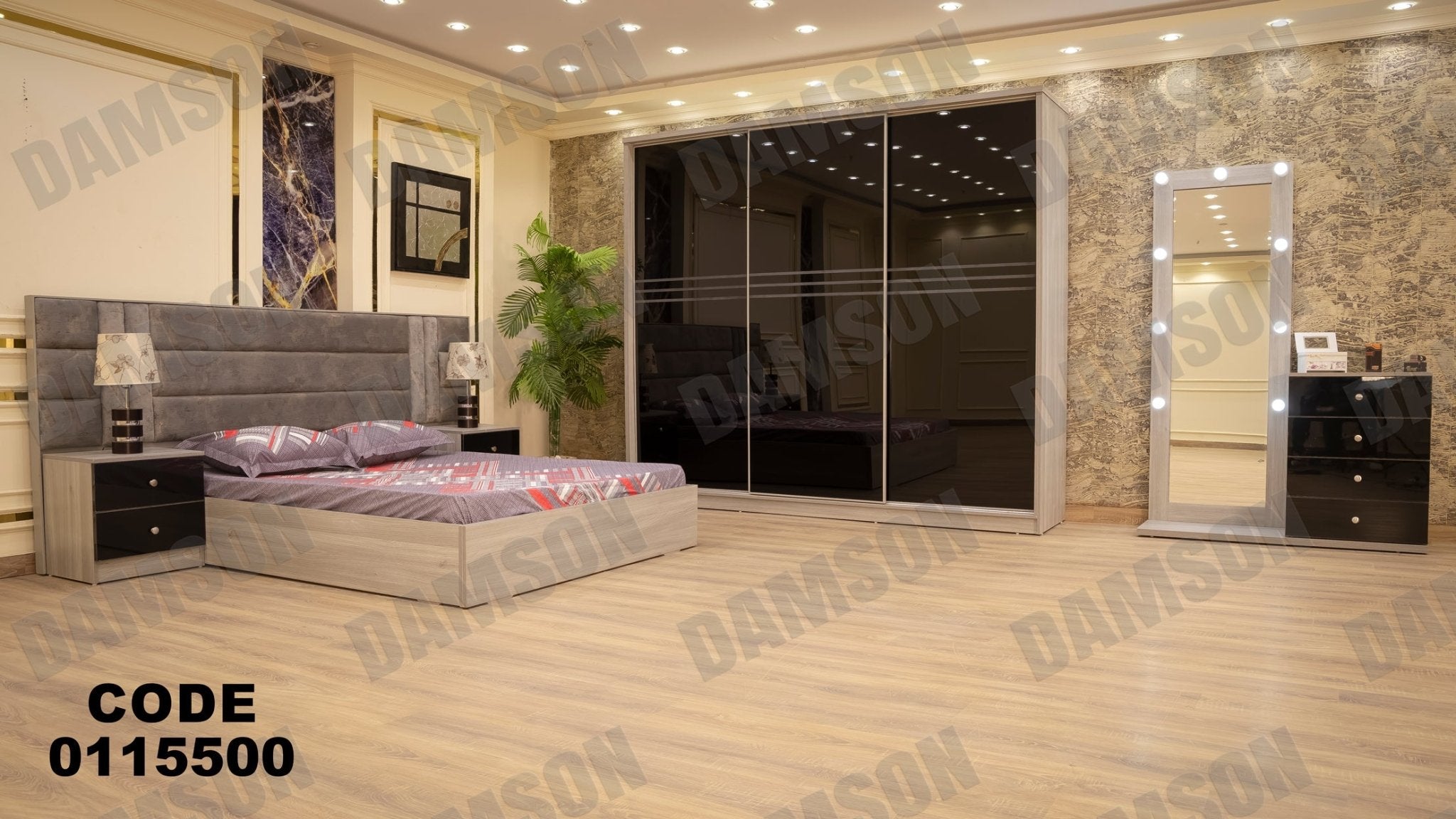 غرفة نوم ماستر 155 - Damson Furnitureغرفة نوم ماستر 155