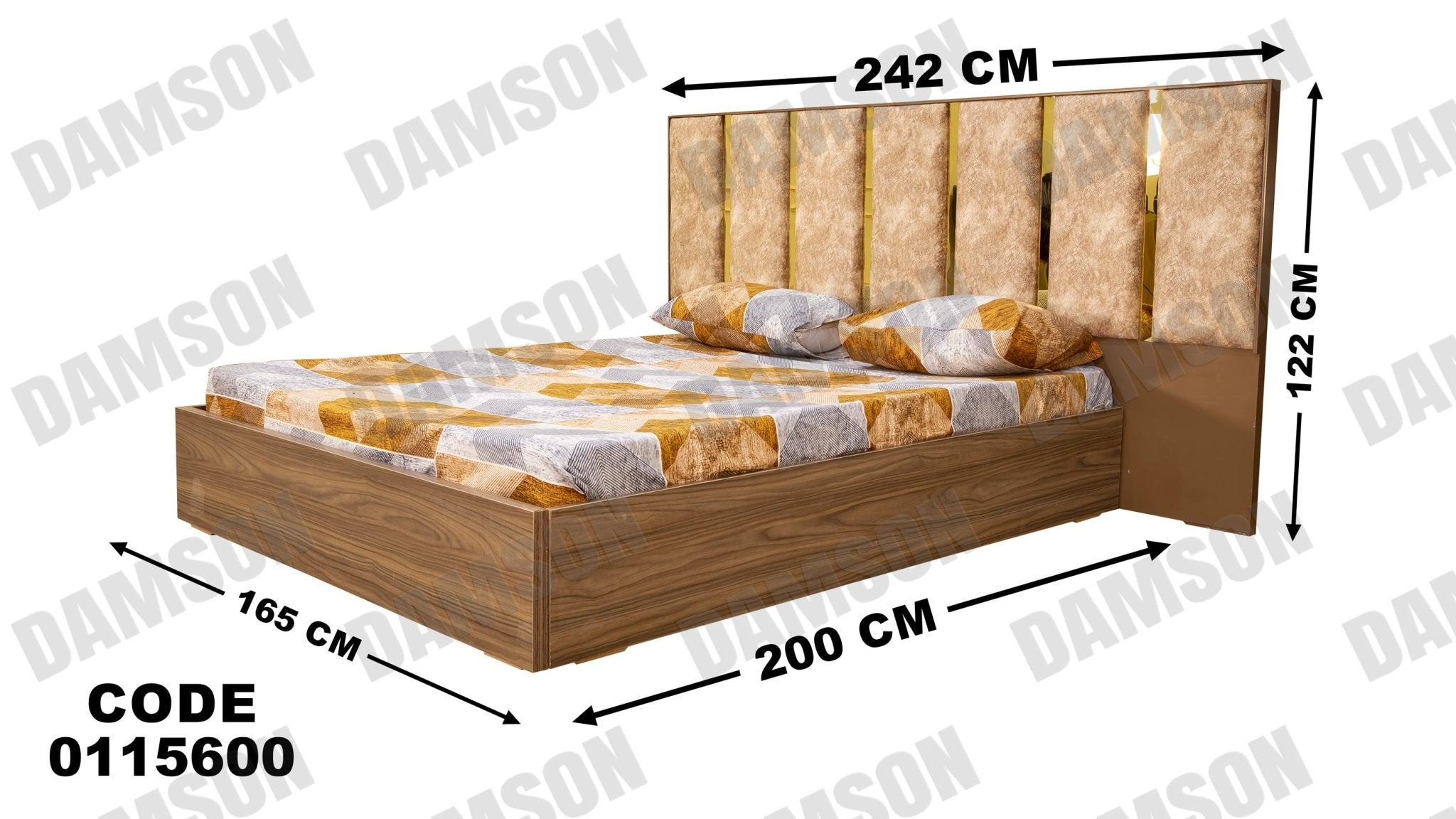 غرفة نوم ماستر 156 - Damson Furnitureغرفة نوم ماستر 156