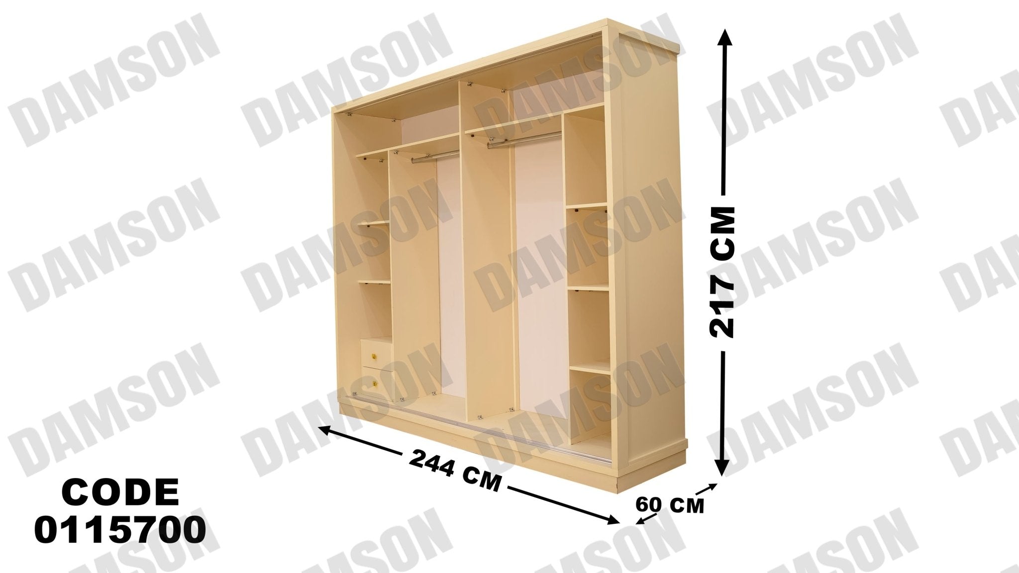غرفة نوم ماستر 157 - Damson Furnitureغرفة نوم ماستر 157