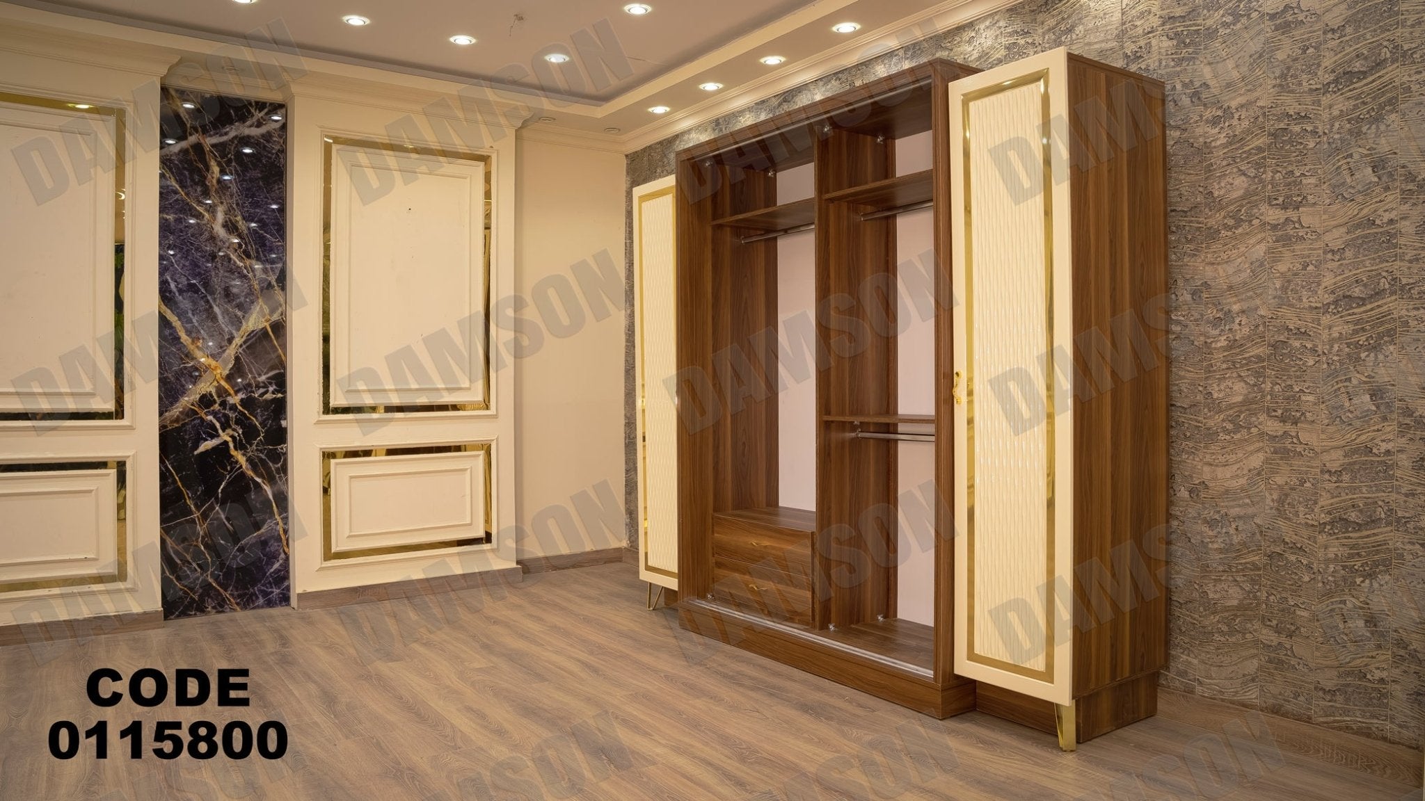 غرفة نوم ماستر 158 - Damson Furnitureغرفة نوم ماستر 158
