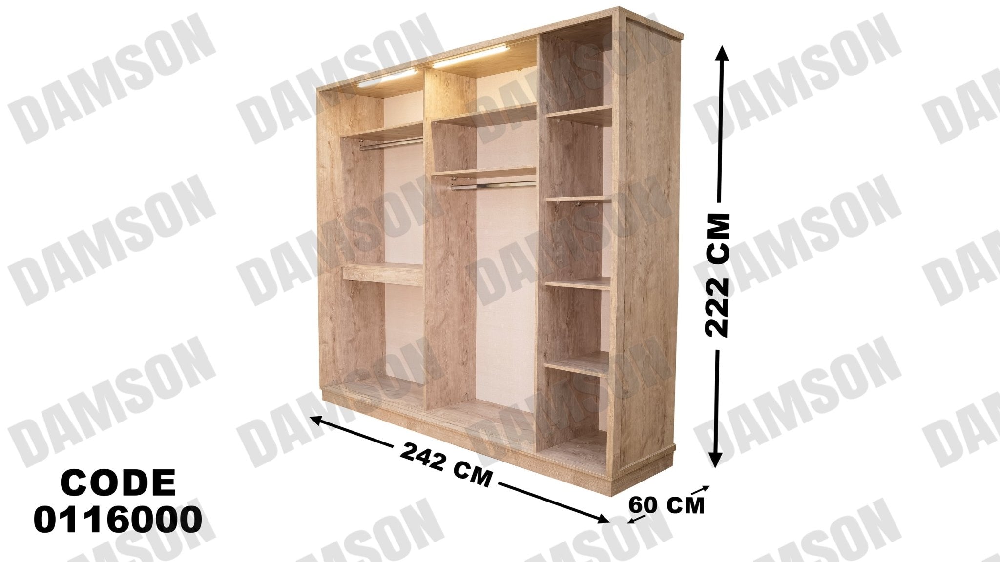 غرفة نوم ماستر 160 - Damson Furnitureغرفة نوم ماستر 160
