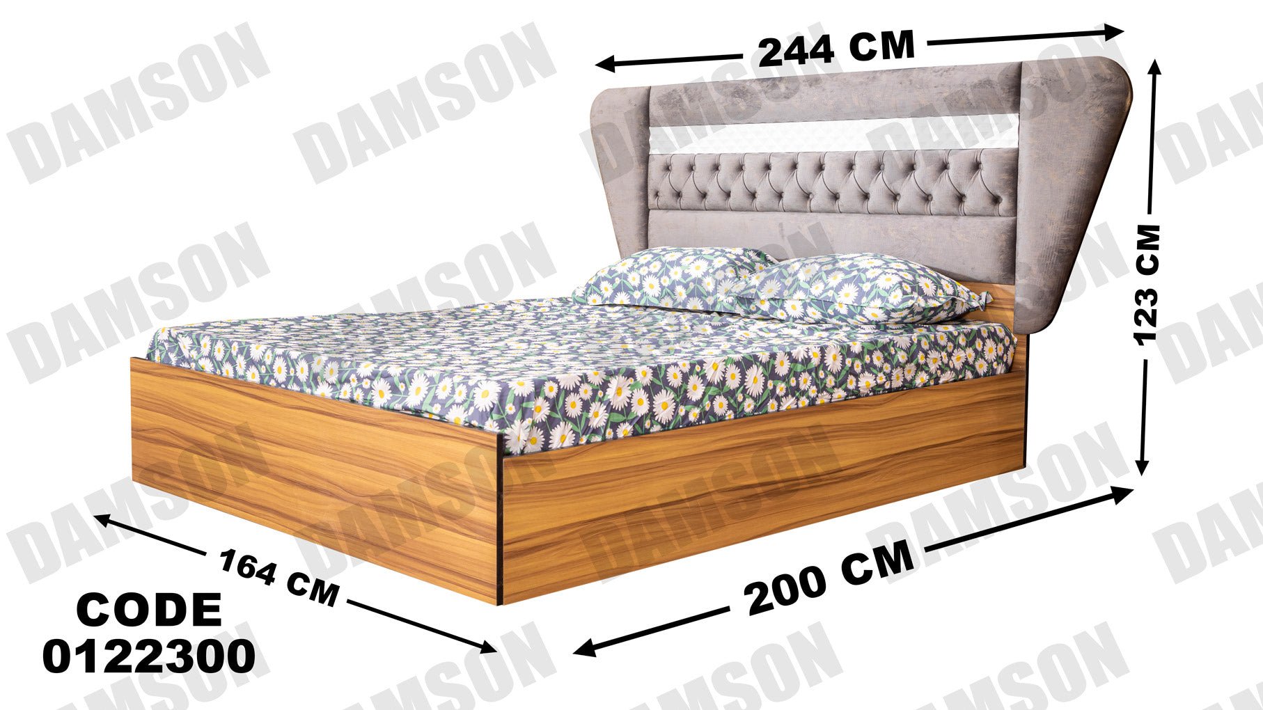غرفة نوم ماستر 223 - Damson Furnitureغرفة نوم ماستر 223