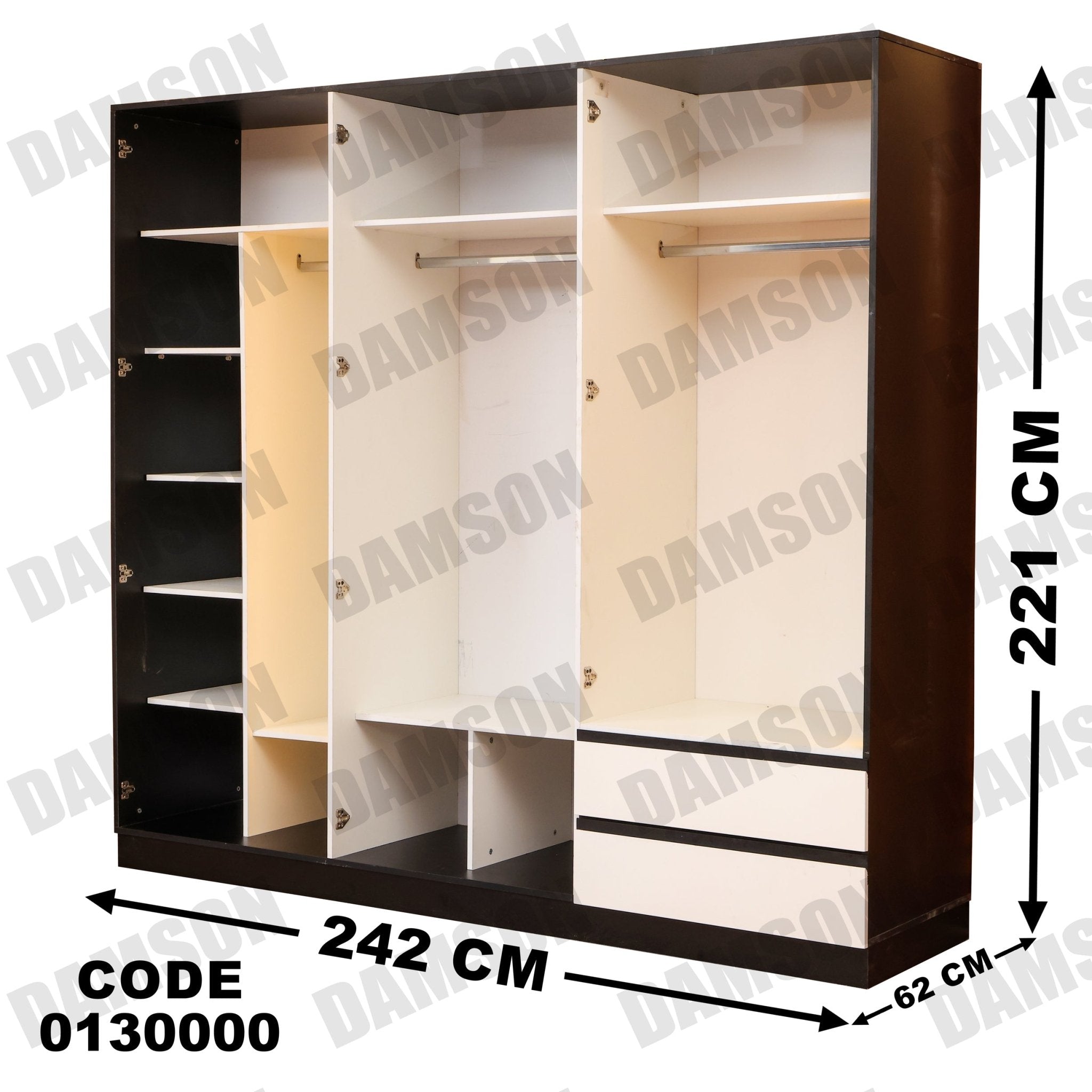 غرفة نوم ماستر 300 - Damson Furnitureغرفة نوم ماستر 300