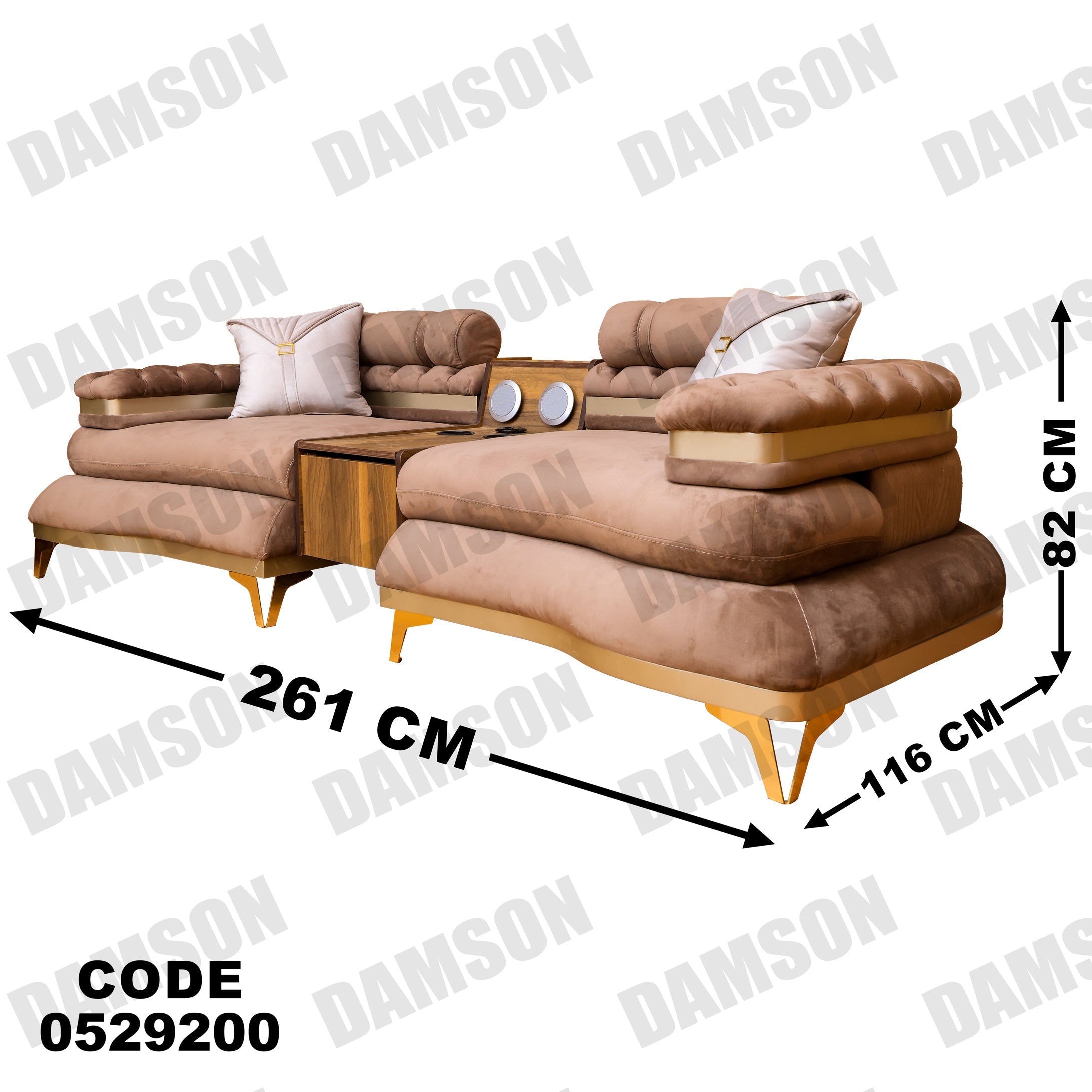 كنبة 3-292 - Damson Furnitureكنبة 3-292