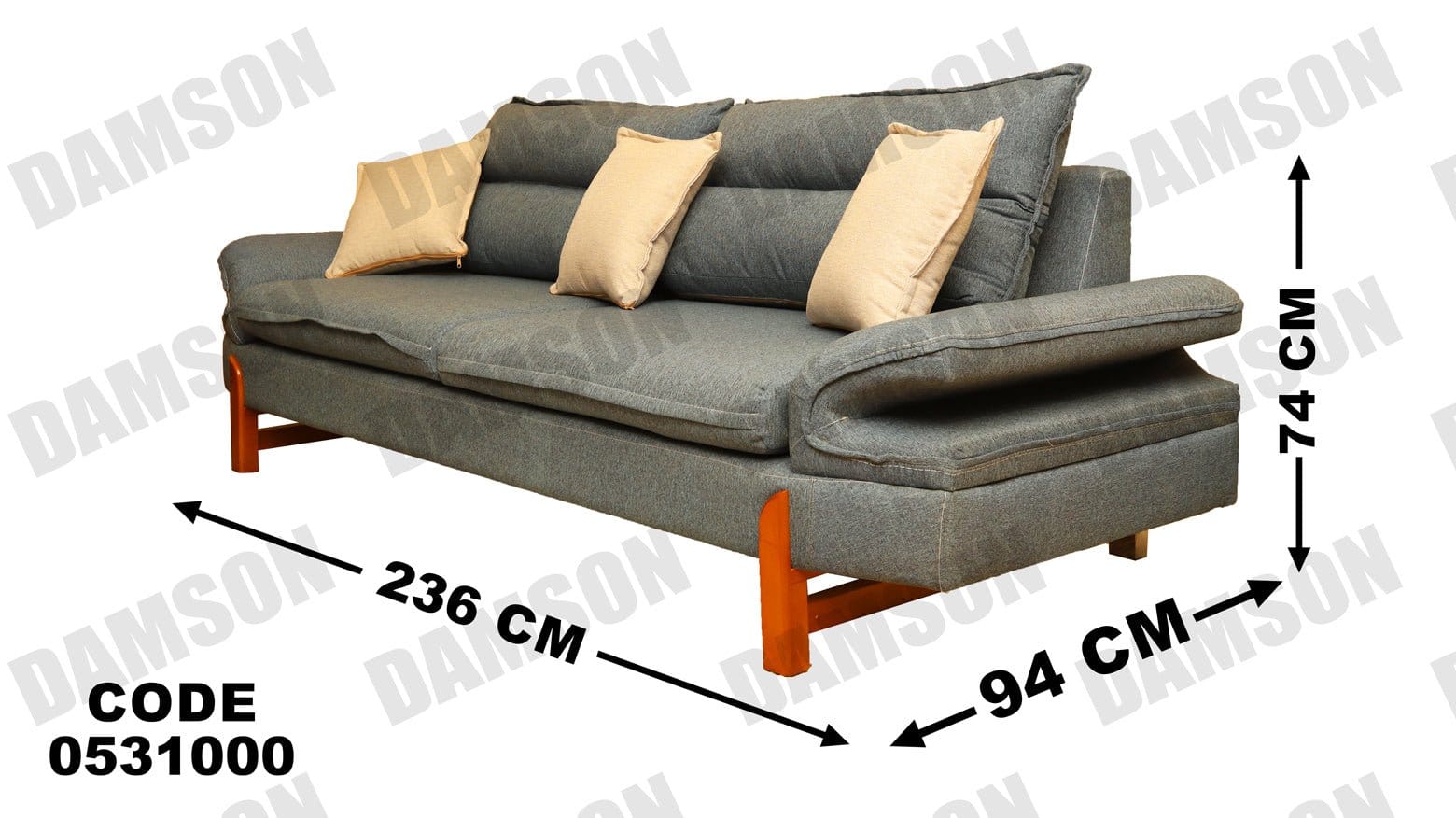 كنبة 3-310 - Damson Furnitureكنبة 3-310