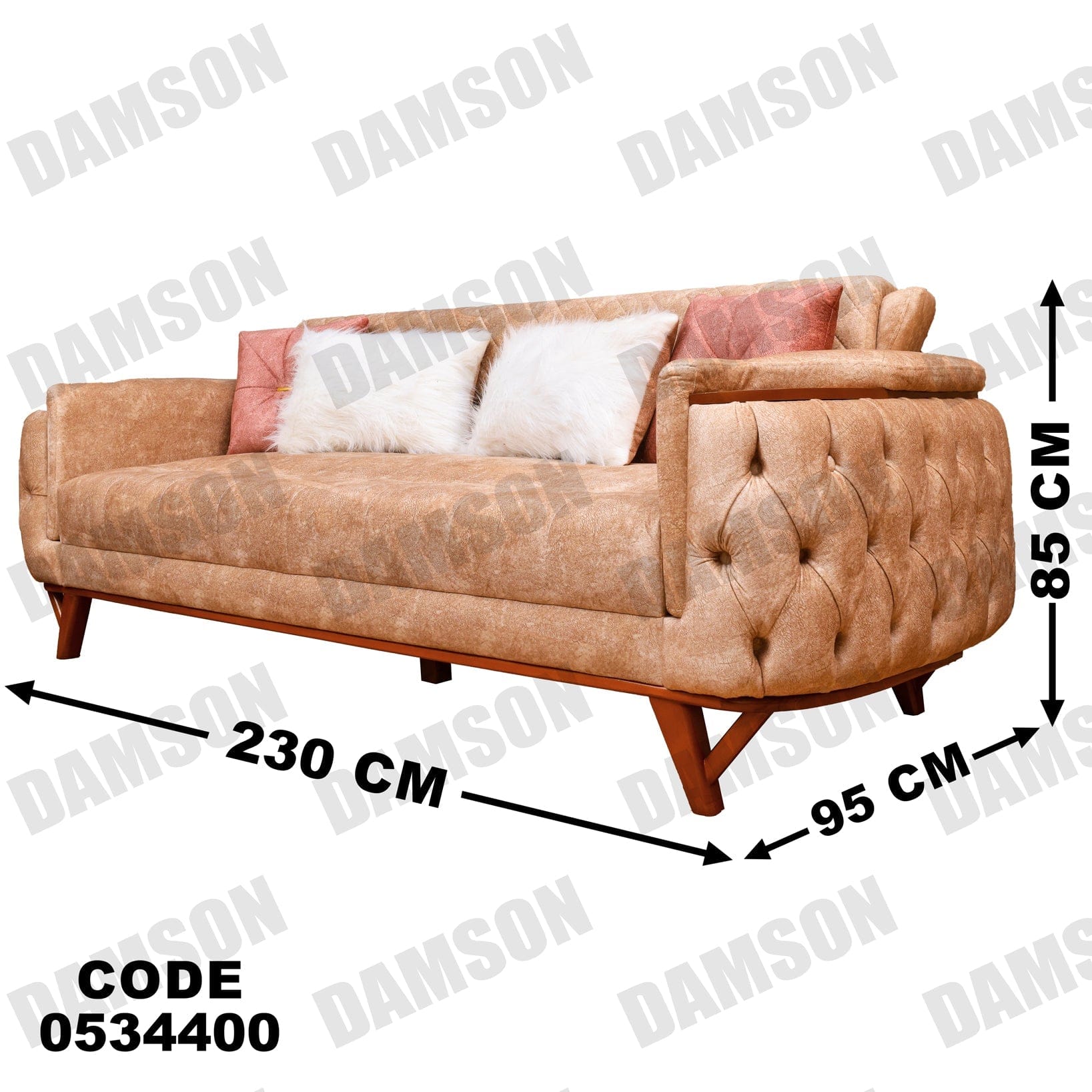 كنبة 3-344 - Damson Furnitureكنبة 3-344
