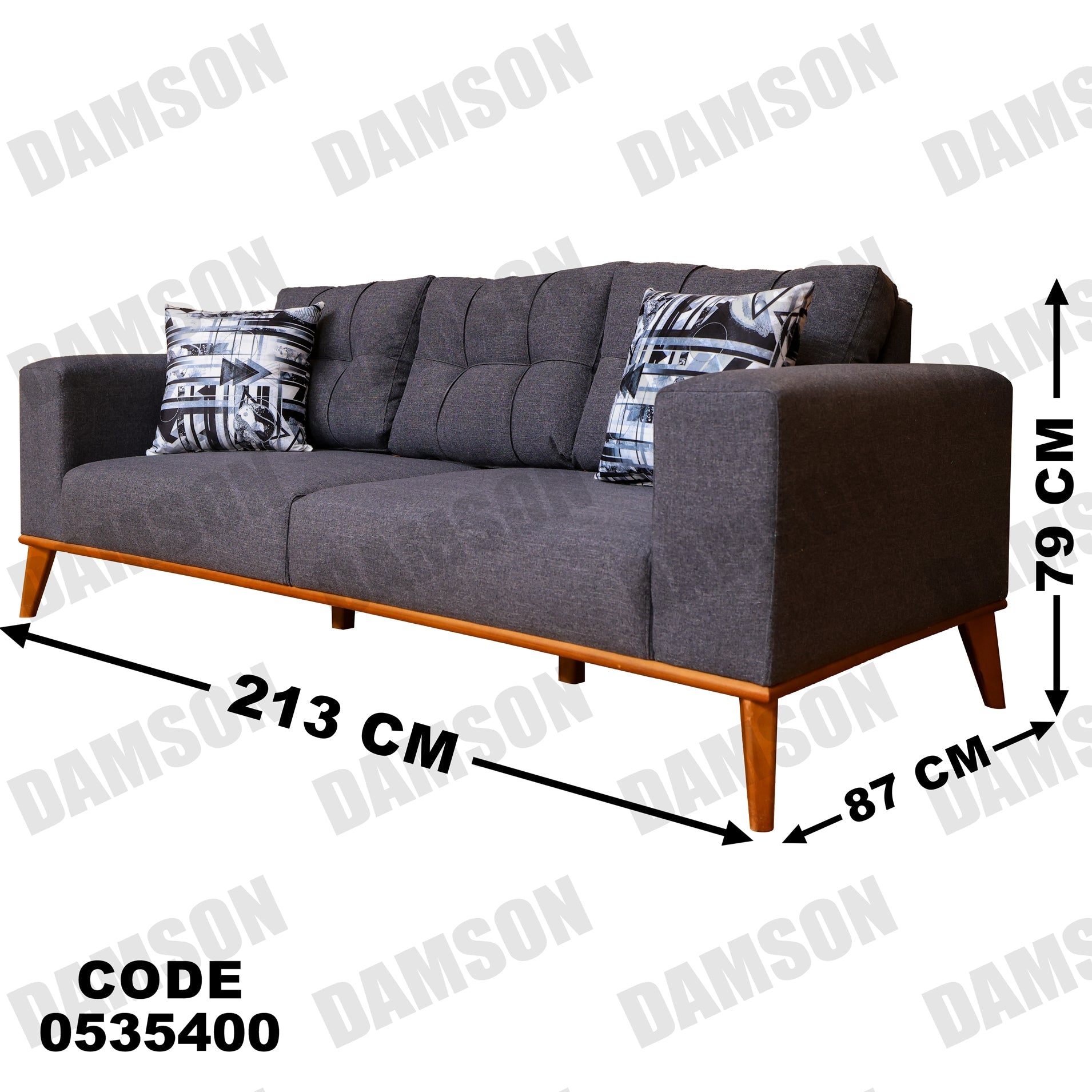 كنبة 3-354 - Damson Furnitureكنبة 3-354