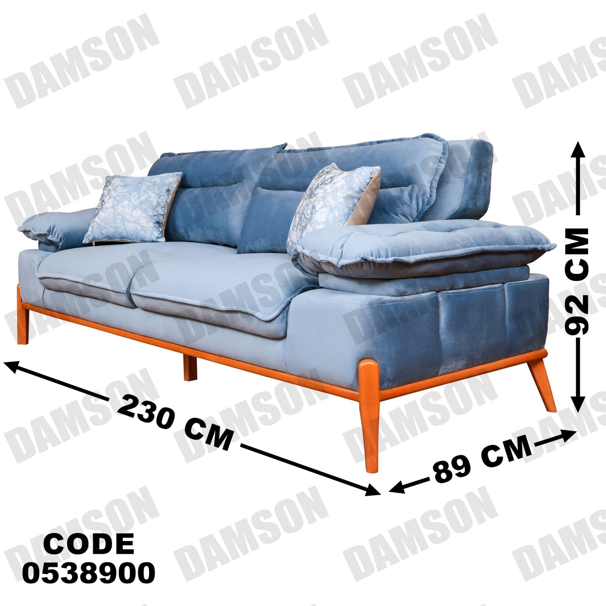 كنبة 3-389 - Damson Furnitureكنبة 3-389