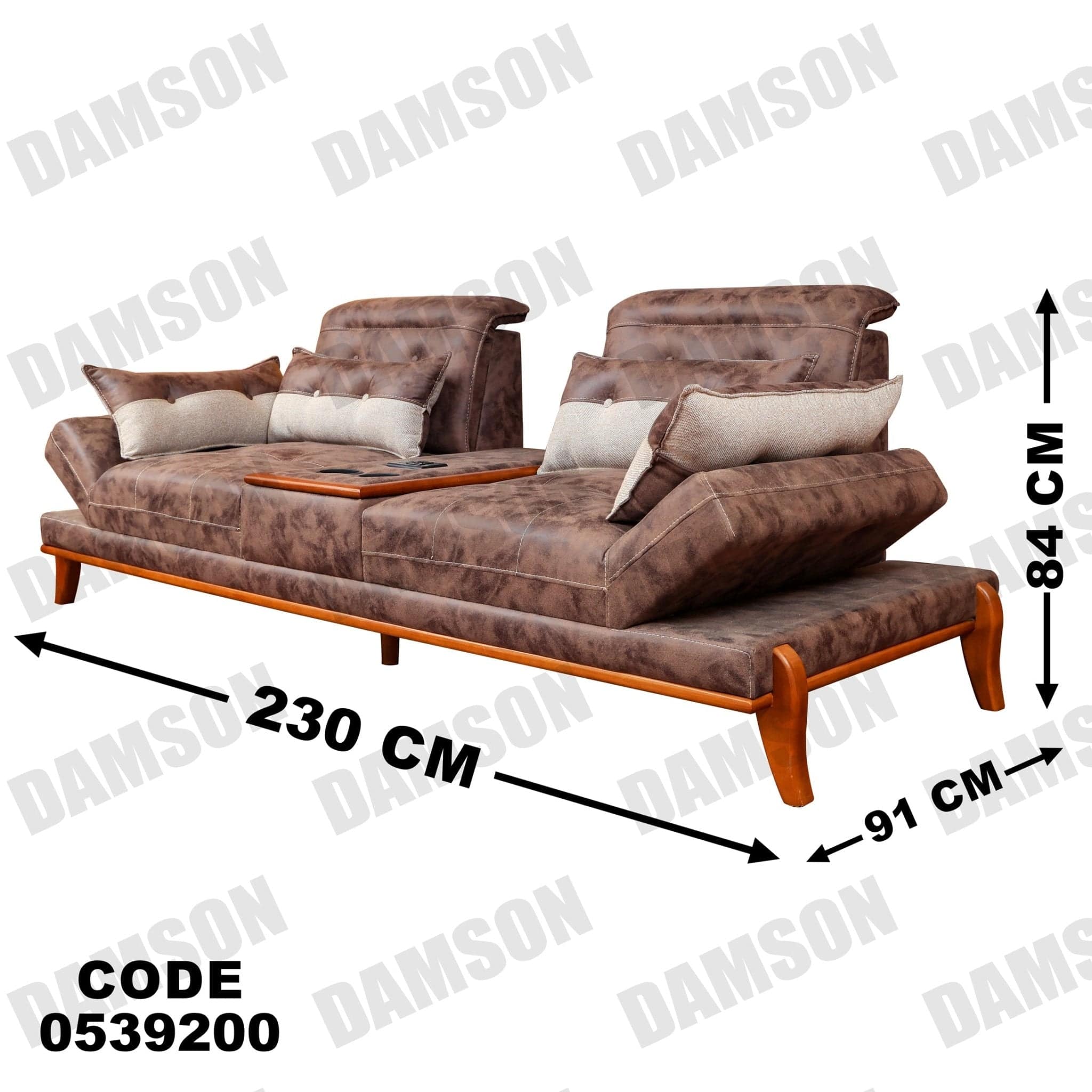 كنبة 3-392 - Damson Furnitureكنبة 3-392