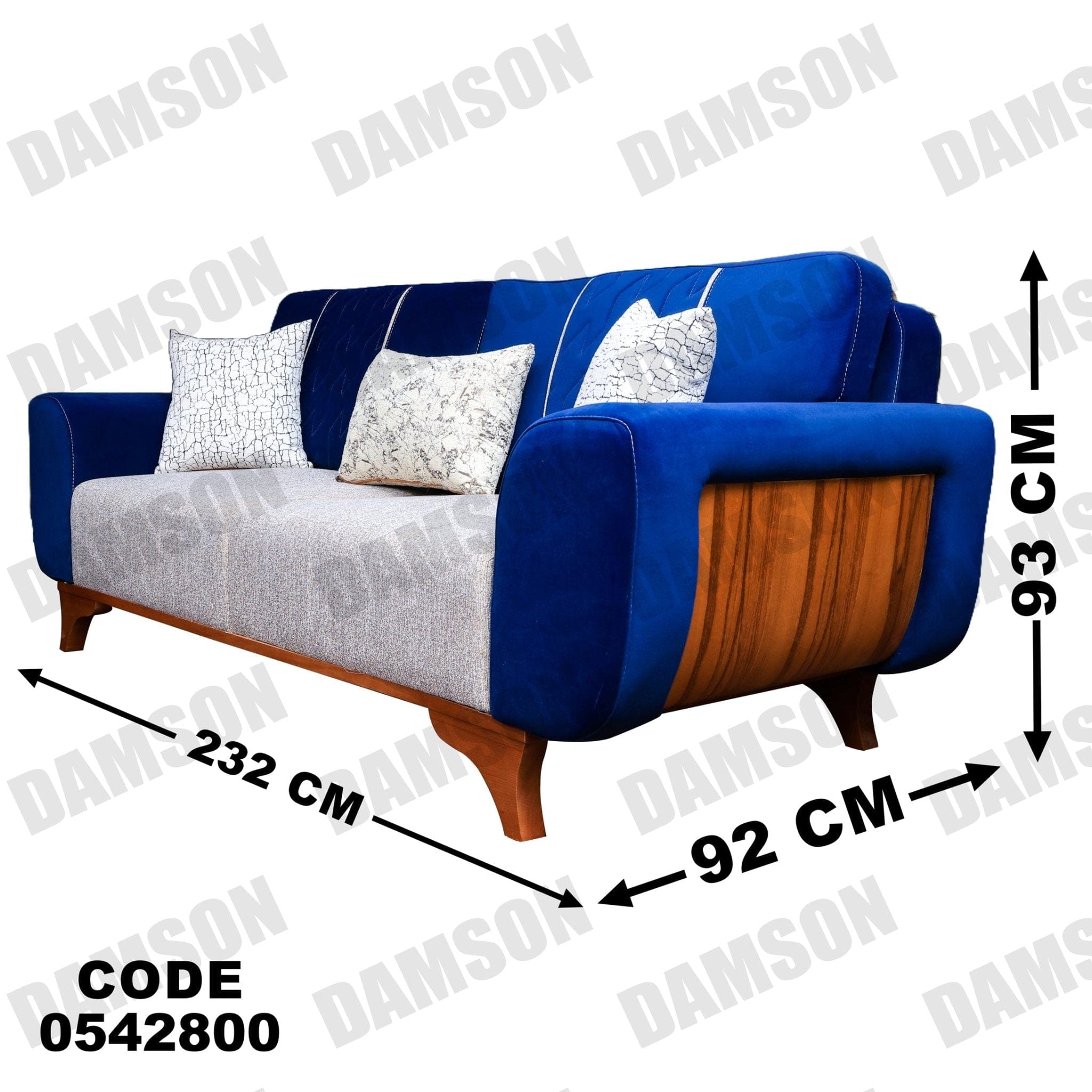 كنبة 3-428 - Damson Furnitureكنبة 3-428