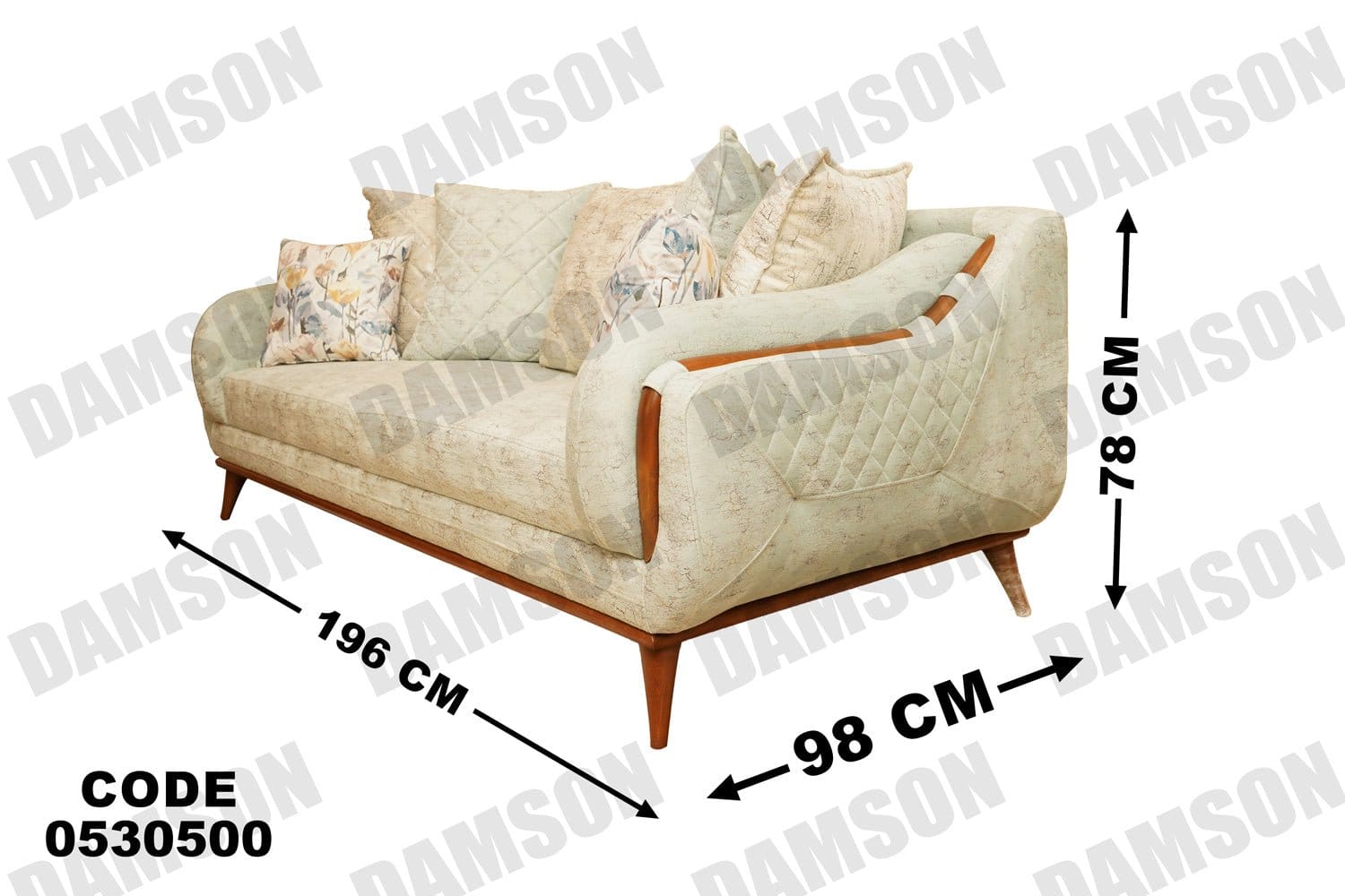كنبة 4-305 - Damson Furnitureكنبة 4-305